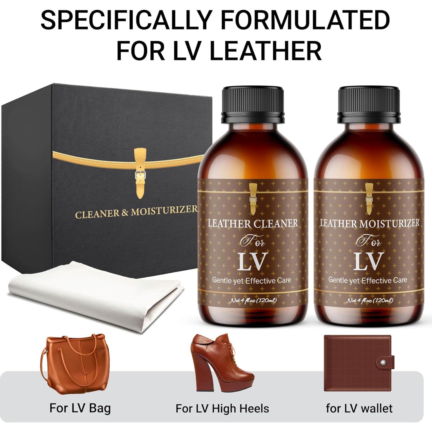 Juego Limpiador y Hidratante de Cuero Louis Vuitton 236 ml