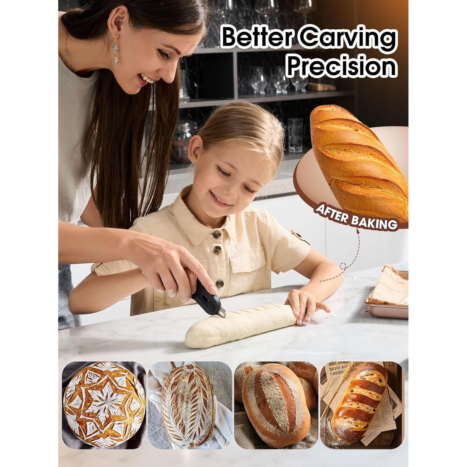 Cortador de Pan CLUEAPOP Magnético con Cuchilla Retráctil