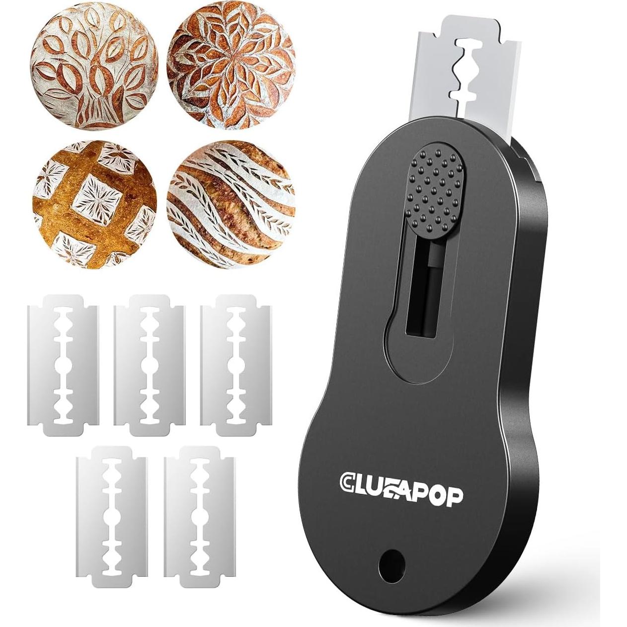 Cortador de Pan CLUEAPOP Magnético con Cuchilla Retráctil