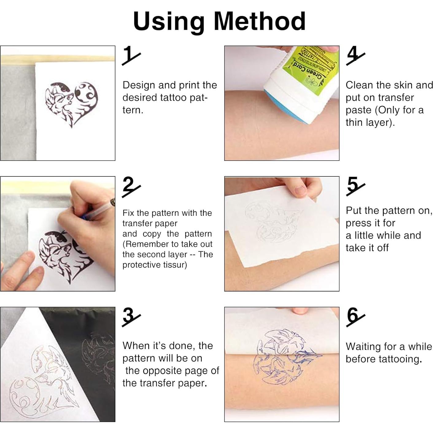 Kit de Práctica de Tatuajes Urknall 30 Piezas 3mm Piel Falsa