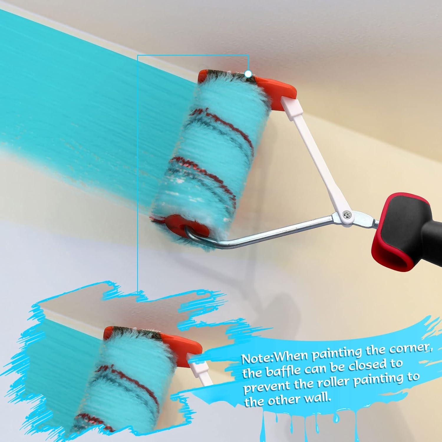 Rodillo de Pintura Biselado TOGETDREAM 138g para Bordes Limpios