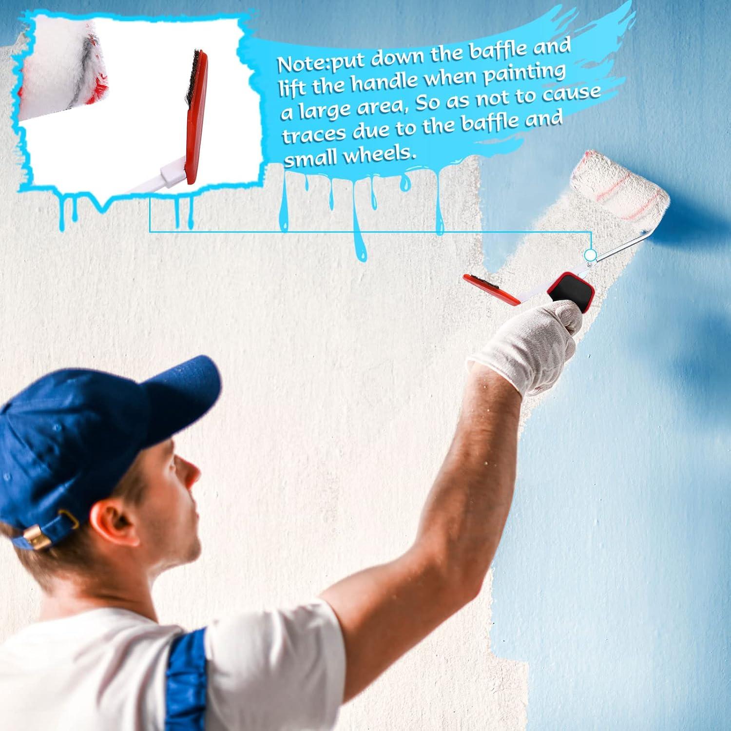 Rodillo de Pintura Biselado TOGETDREAM 138g para Bordes Limpios