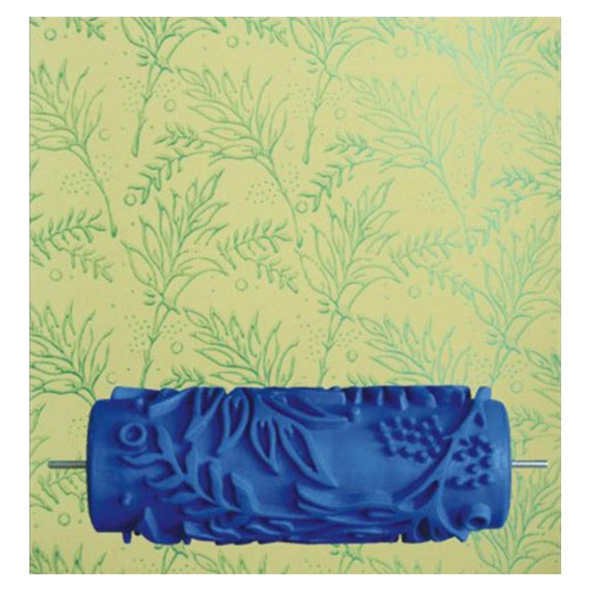 Rodillo de Pintura Decorativo Psivika 15 cm Goma Alta Calidad