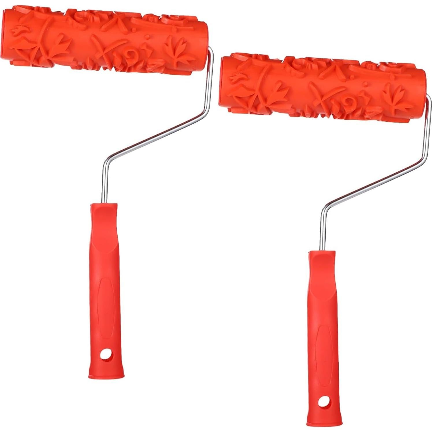 Rodillo de Pintura Texturizado OMISTAR 17.78 cm Floral DIY