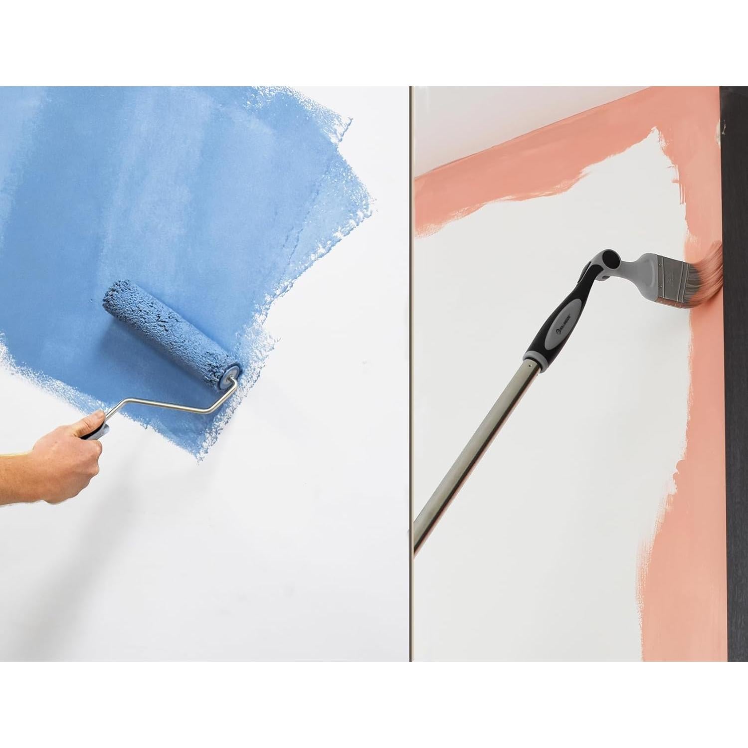 Kit de Rodillos de Pintura ROLLINGDOG 10 Piezas 9" y Pincel 2.5"