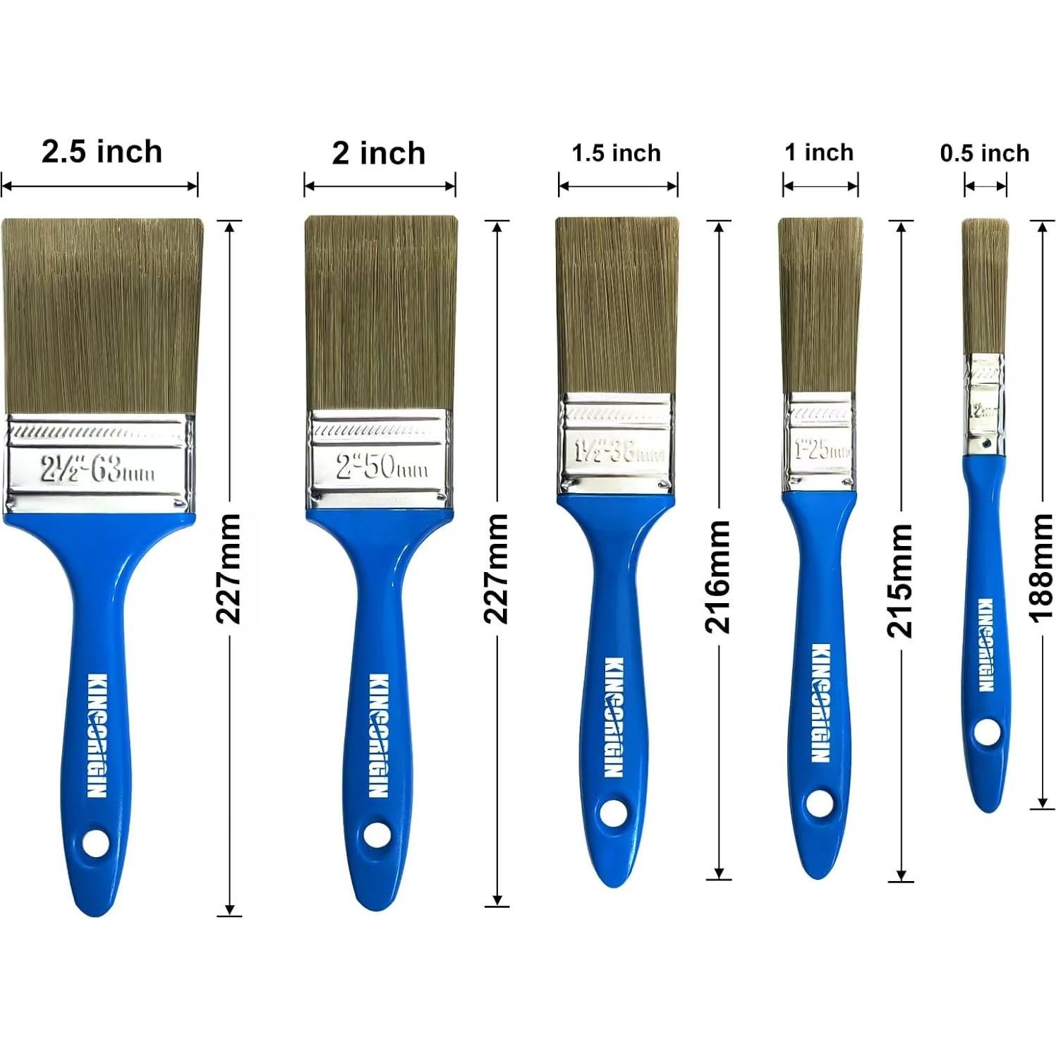 Juego de Pinceles King Origin 30 Piezas Multi-tamaño