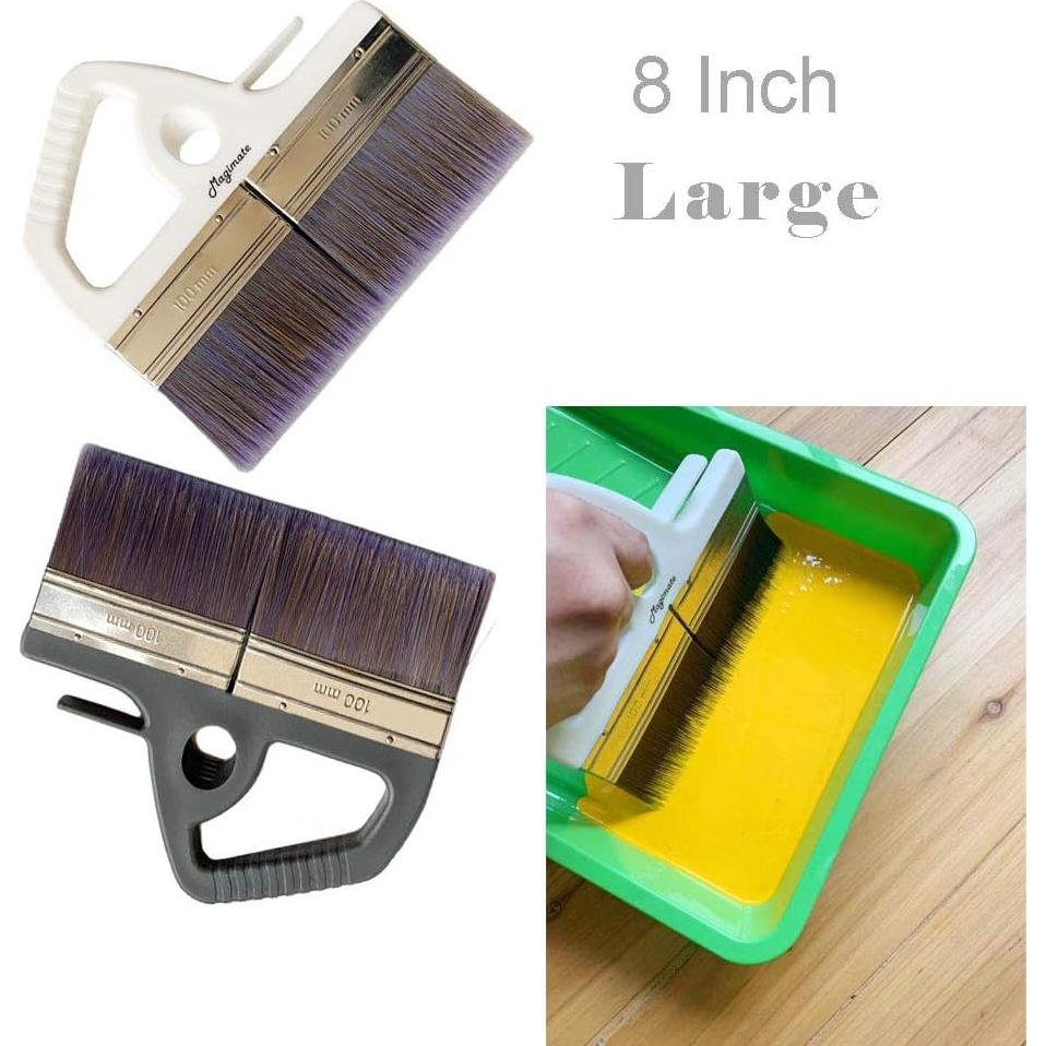 Brocha de Pintura Grande Magimate 20 cm Sintético Ergonómico