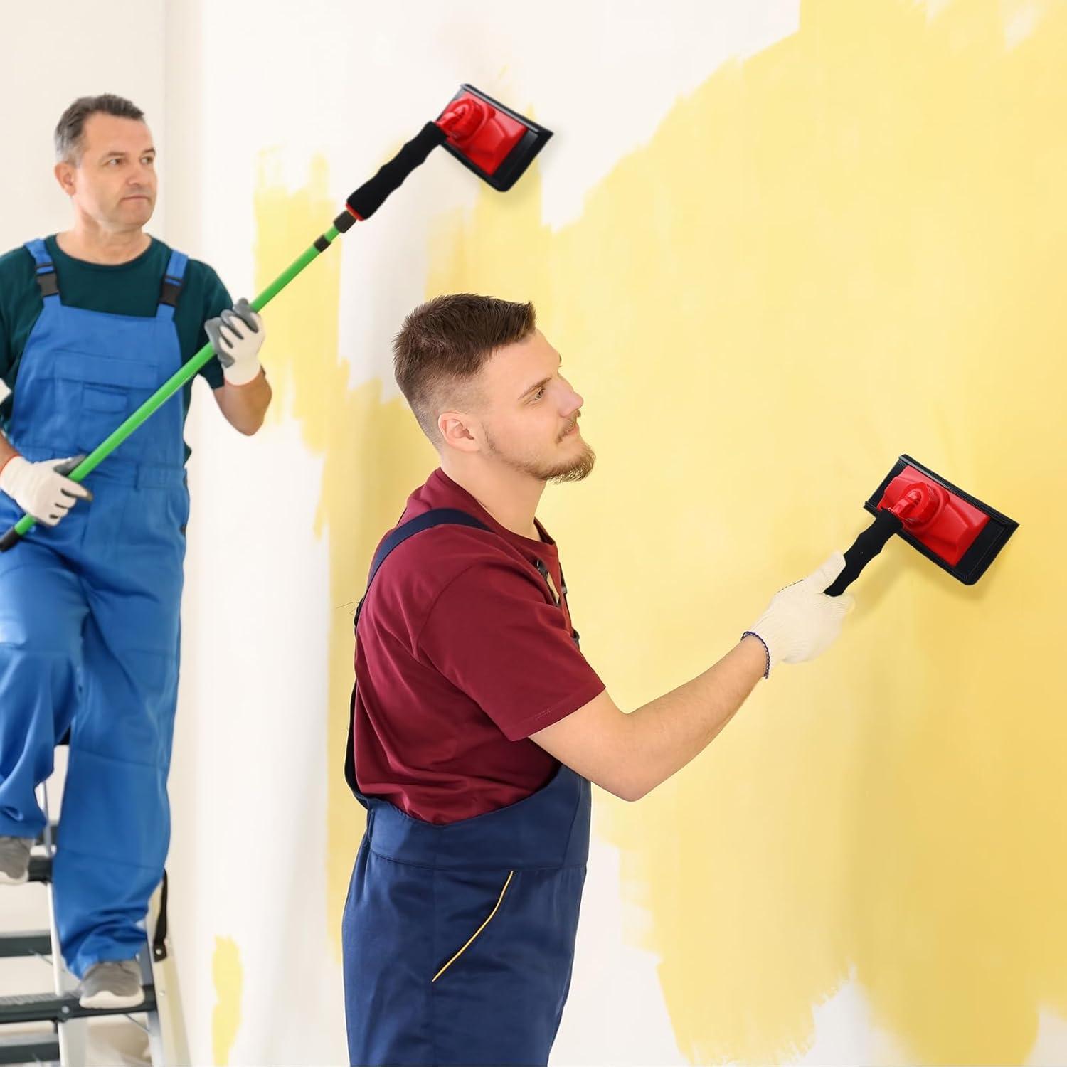 Juego de Herramientas de Pintura Lothee 7 Pcs con Almohadilla 23 cm