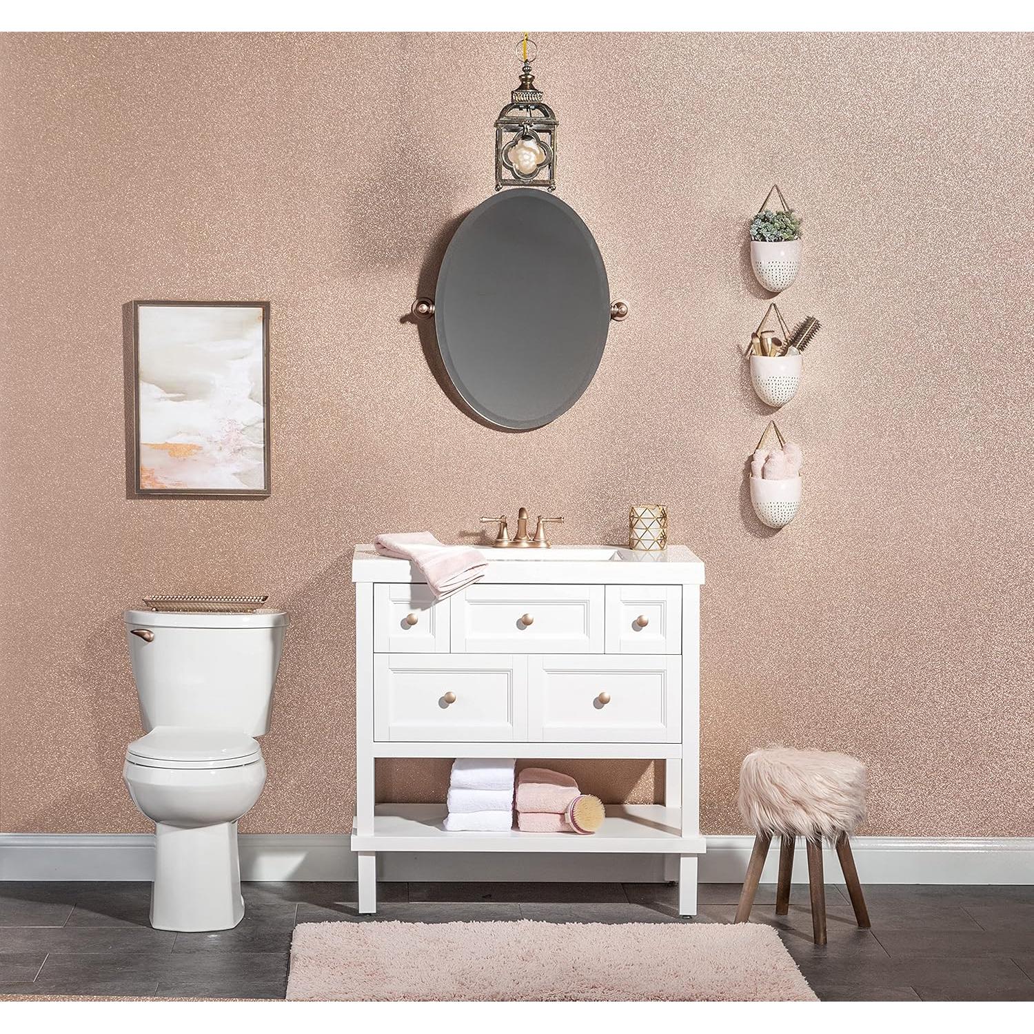 Pintura de Pared Brillante Rust-Oleum 0.83 L Oro Rosa