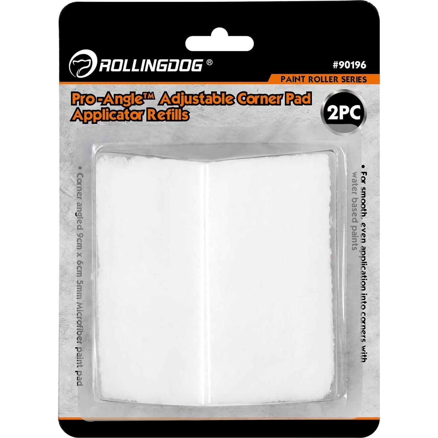 Rellenos de Pad de Pintura de Esquina ROLLINGDOG 2PC Microfibra