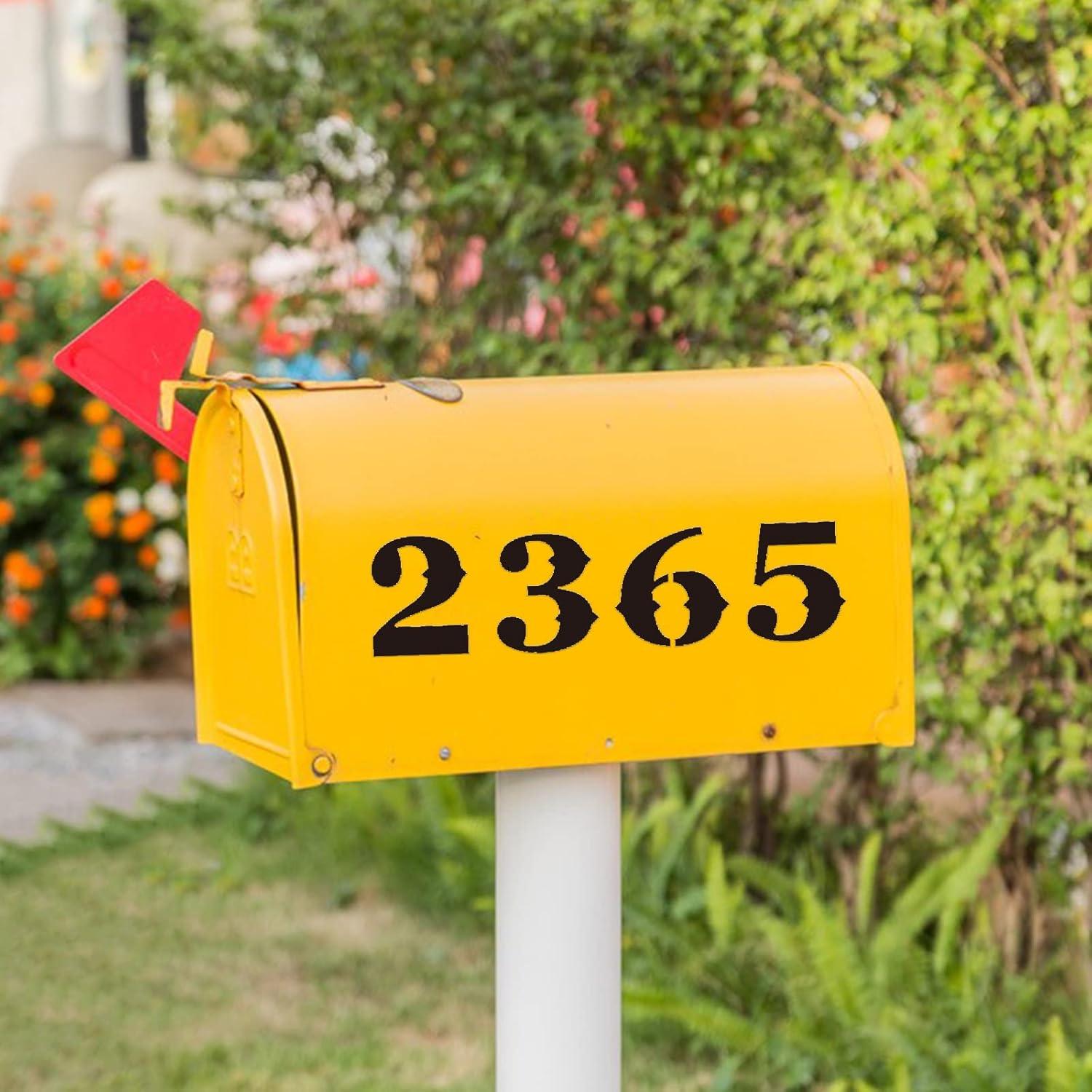 Plantillas de Letras y Números DZXCYZ 38 Piezas 7.62 cm