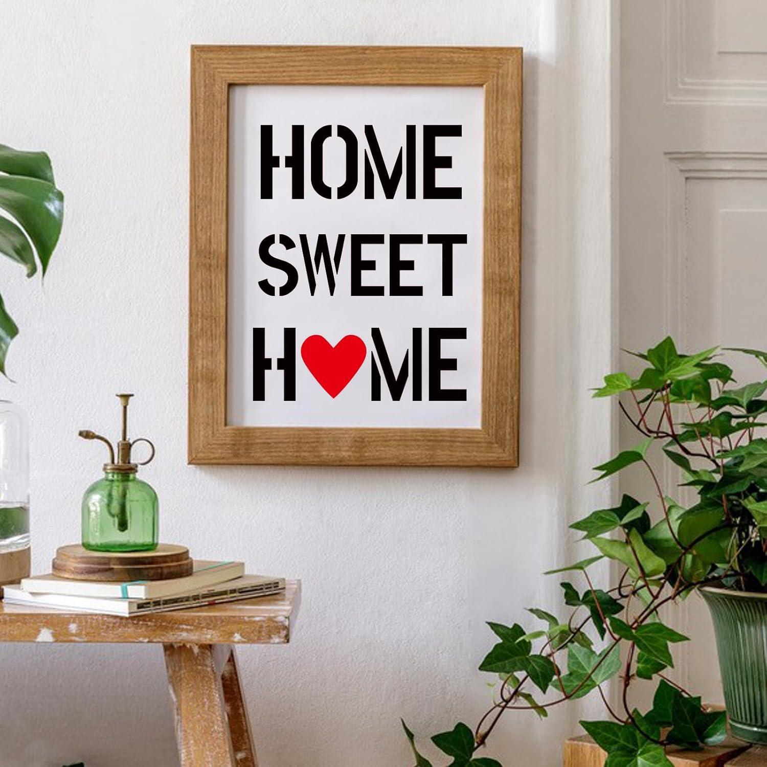 Plantillas Reutilizables de Letras y Números 2.54 cm - 68 Piezas