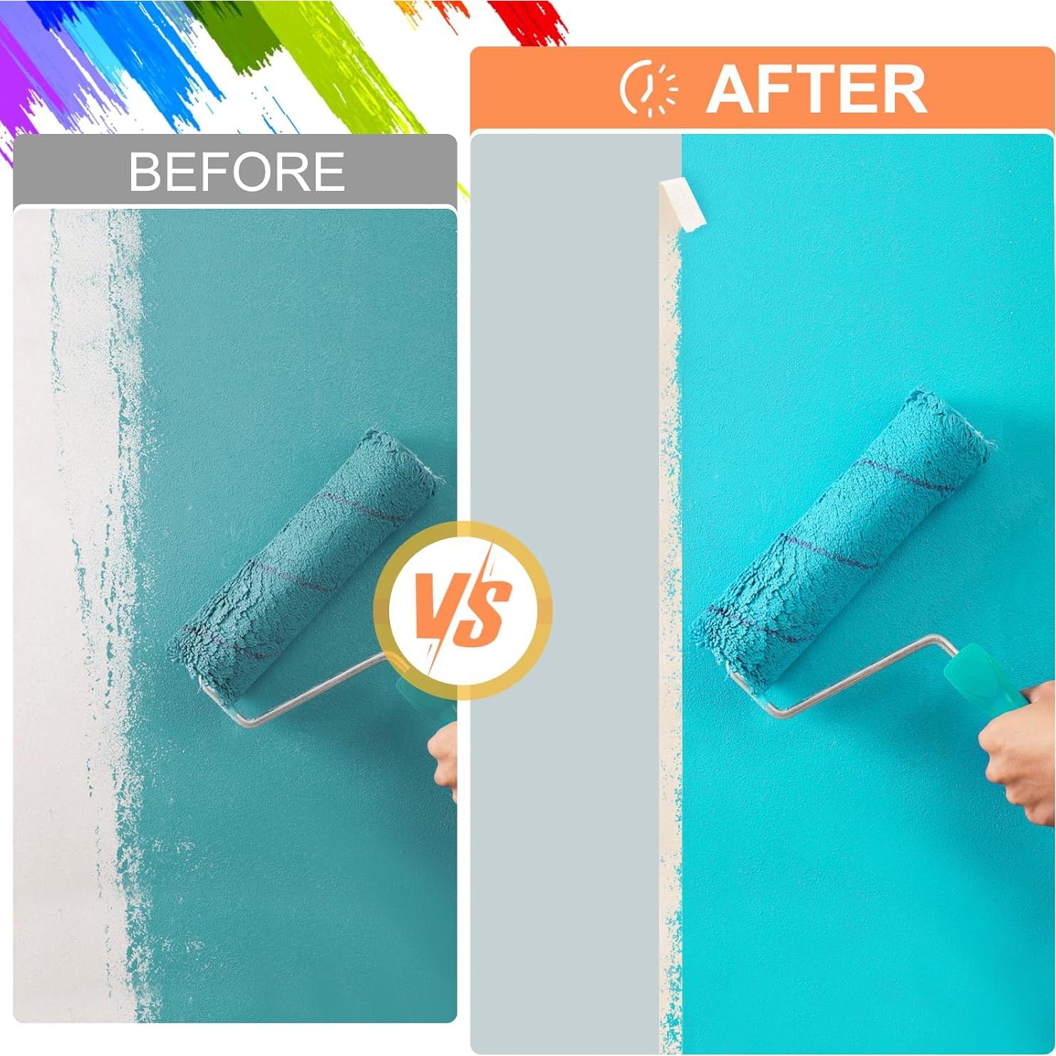 Cinta de Pintura KICNIC 3 Rollos 1.78 cm x 54.86 m Blanca