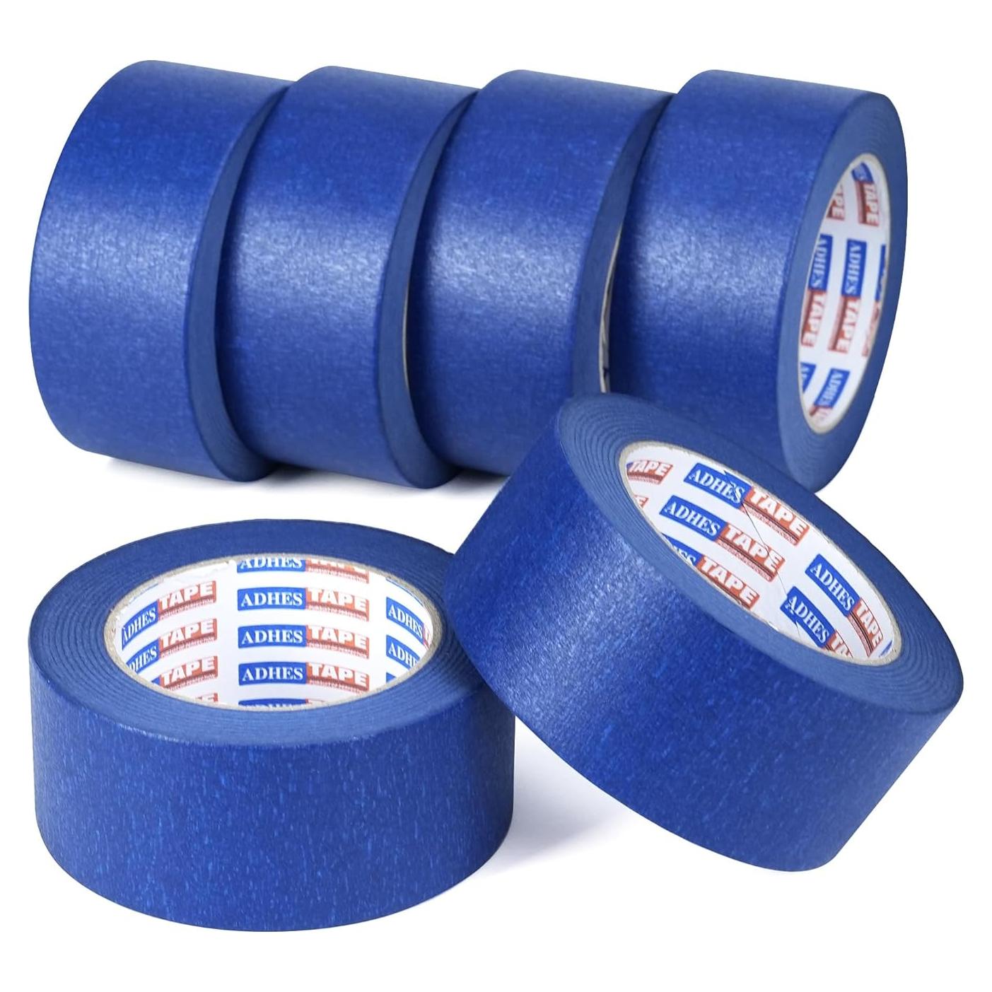 Cinta de Pintor Azul ADHES 6 Rollos 48mm x 55m Anti UV