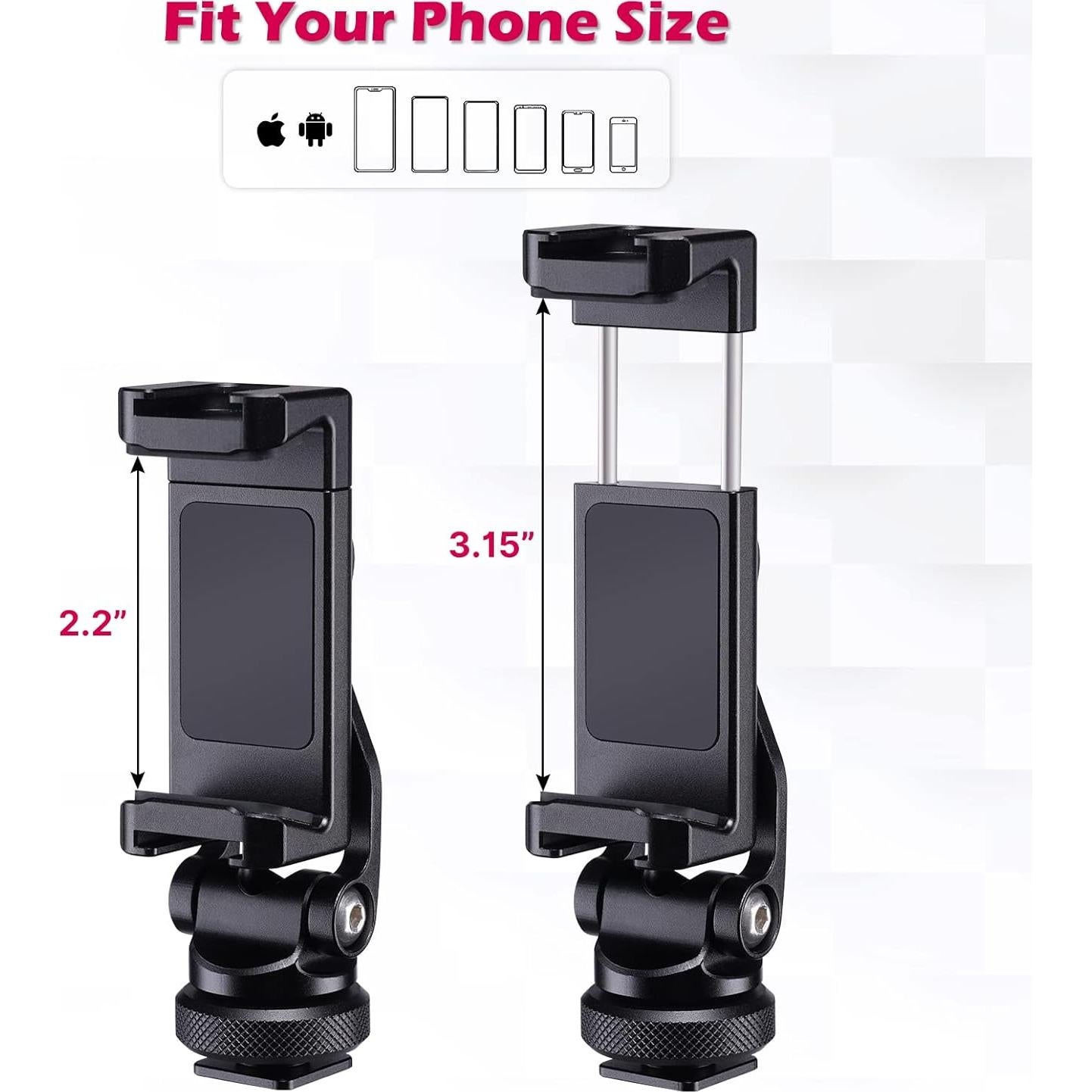 Soporte de Trípode ULANZI ST-10 para Teléfono Móvil 360°