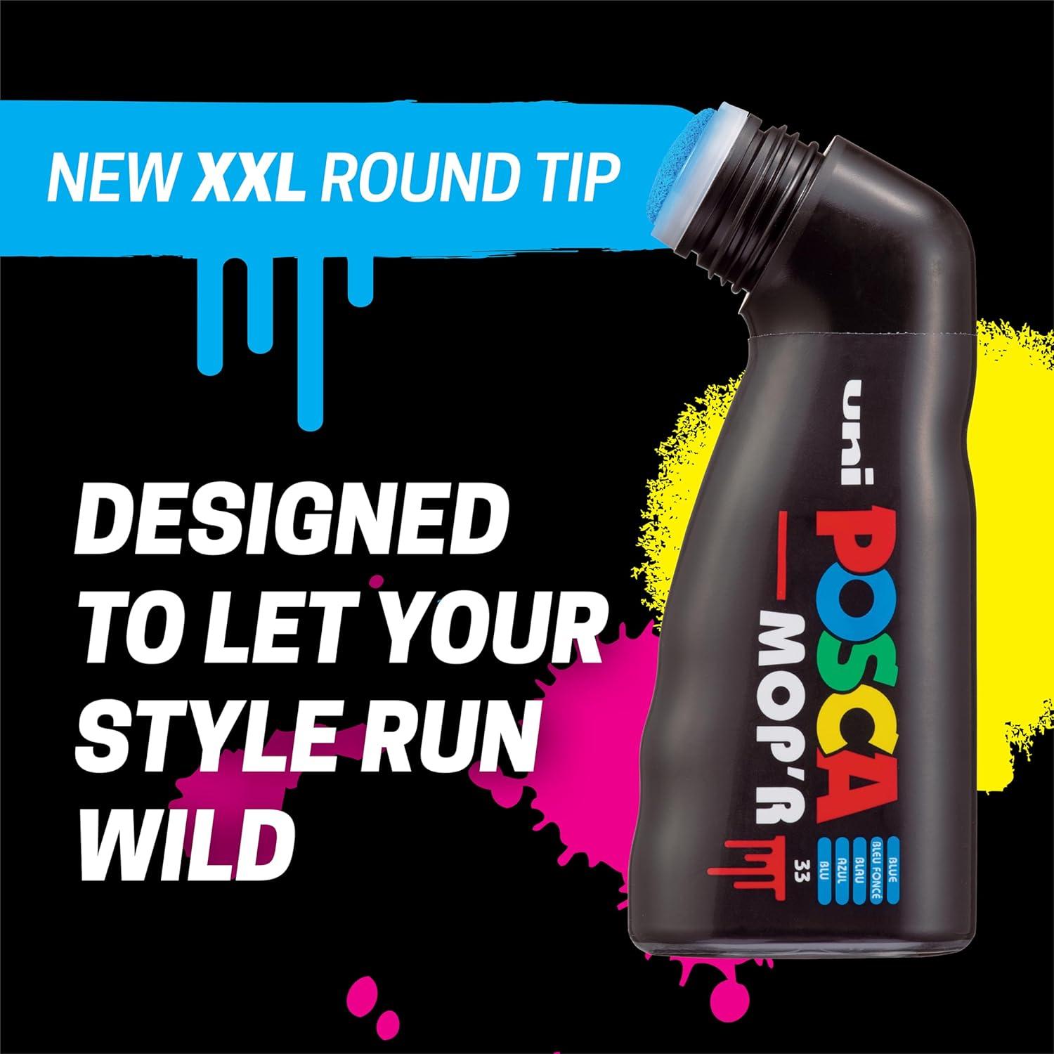 Marcadores de Pintura Uni POSCA MOP'R PCM-22, 8 Colores