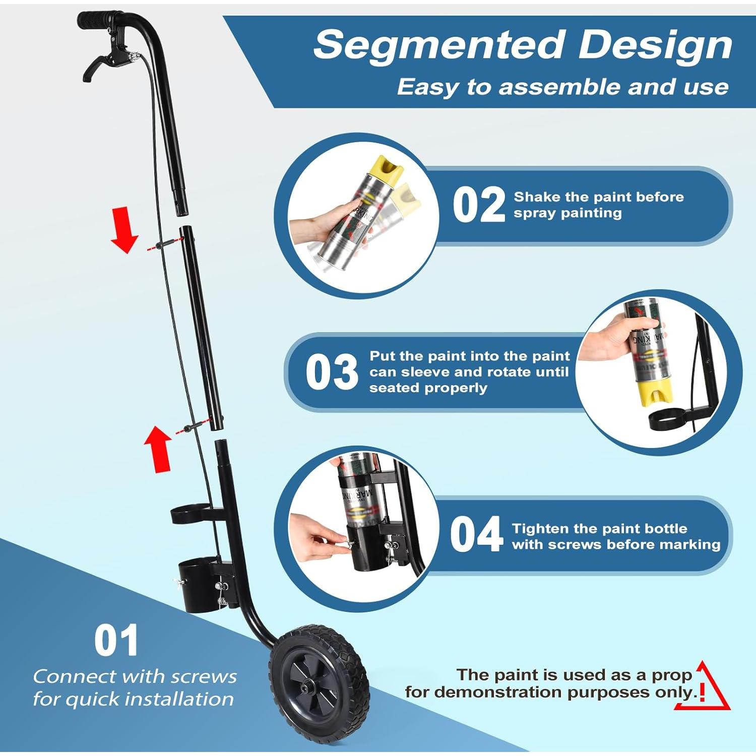 Vara de Marcado CAROD para Pintura en Spray Invertida 1.89kg
