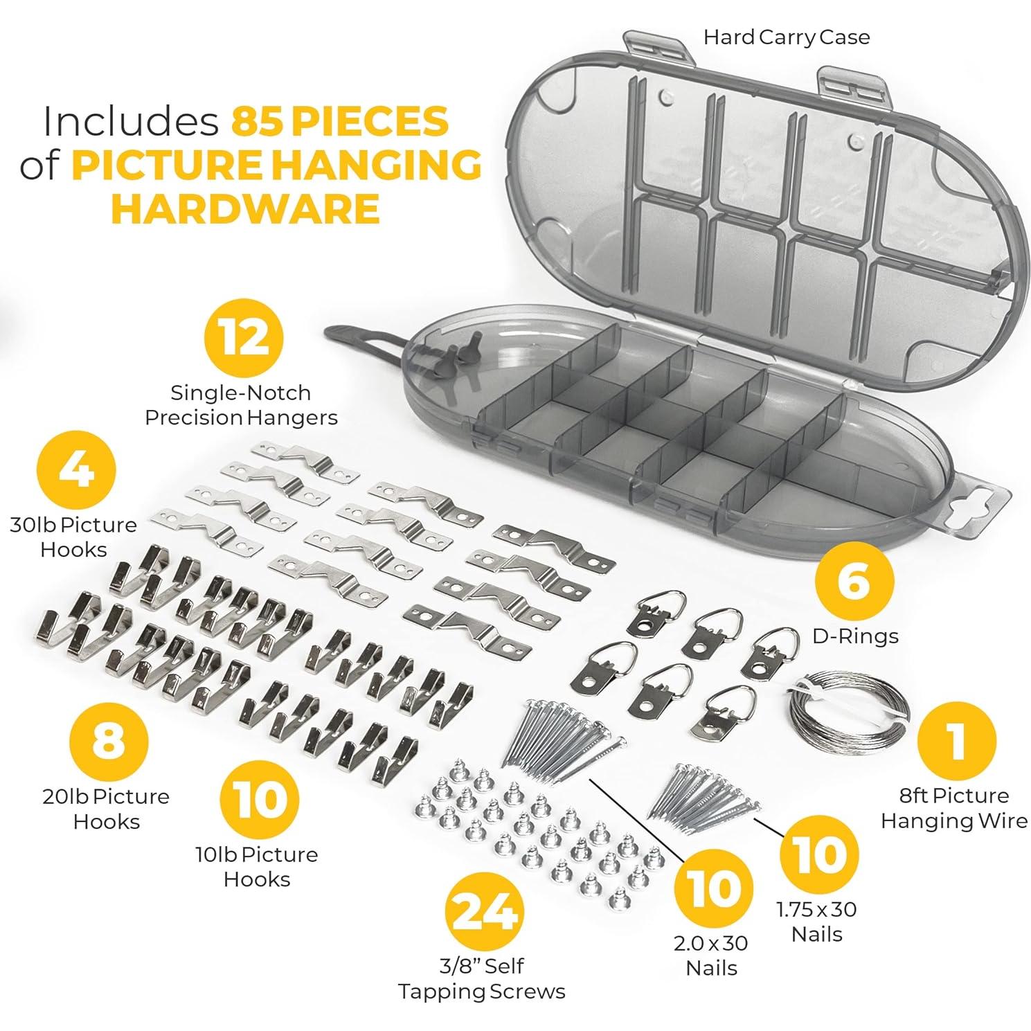 Kit de Colgado de Imágenes Go Hang It! Pro - 85 Piezas