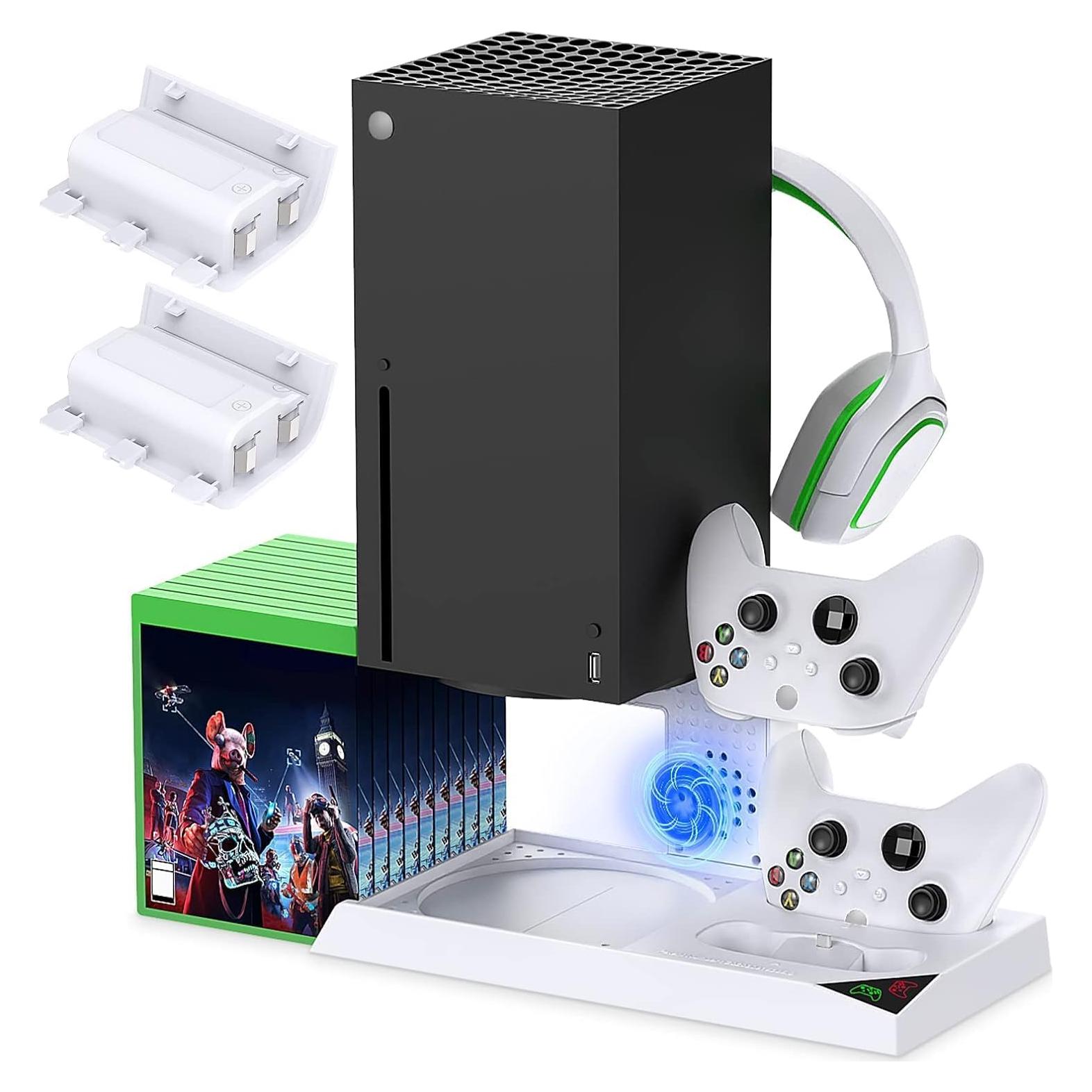 Estación de Carga YUANHOT para Xbox Series X con Enfriamiento