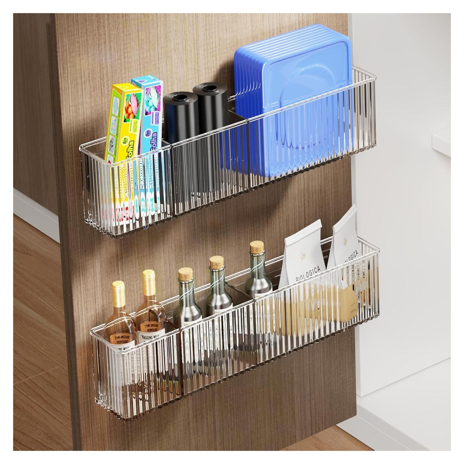 Organizador de Puerta de Gabinete Mustorn 2 Paquetes Acrílico