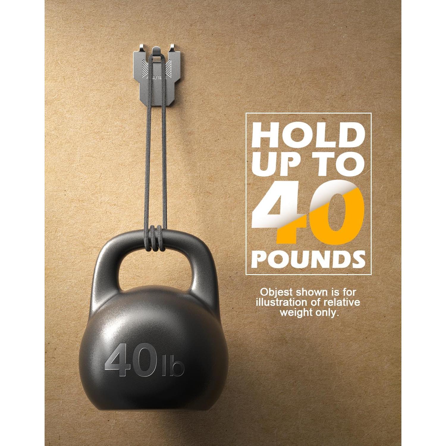 Ganchos de Clavo ApeBest para Colgar Imágenes en Drywall - 20 Pcs