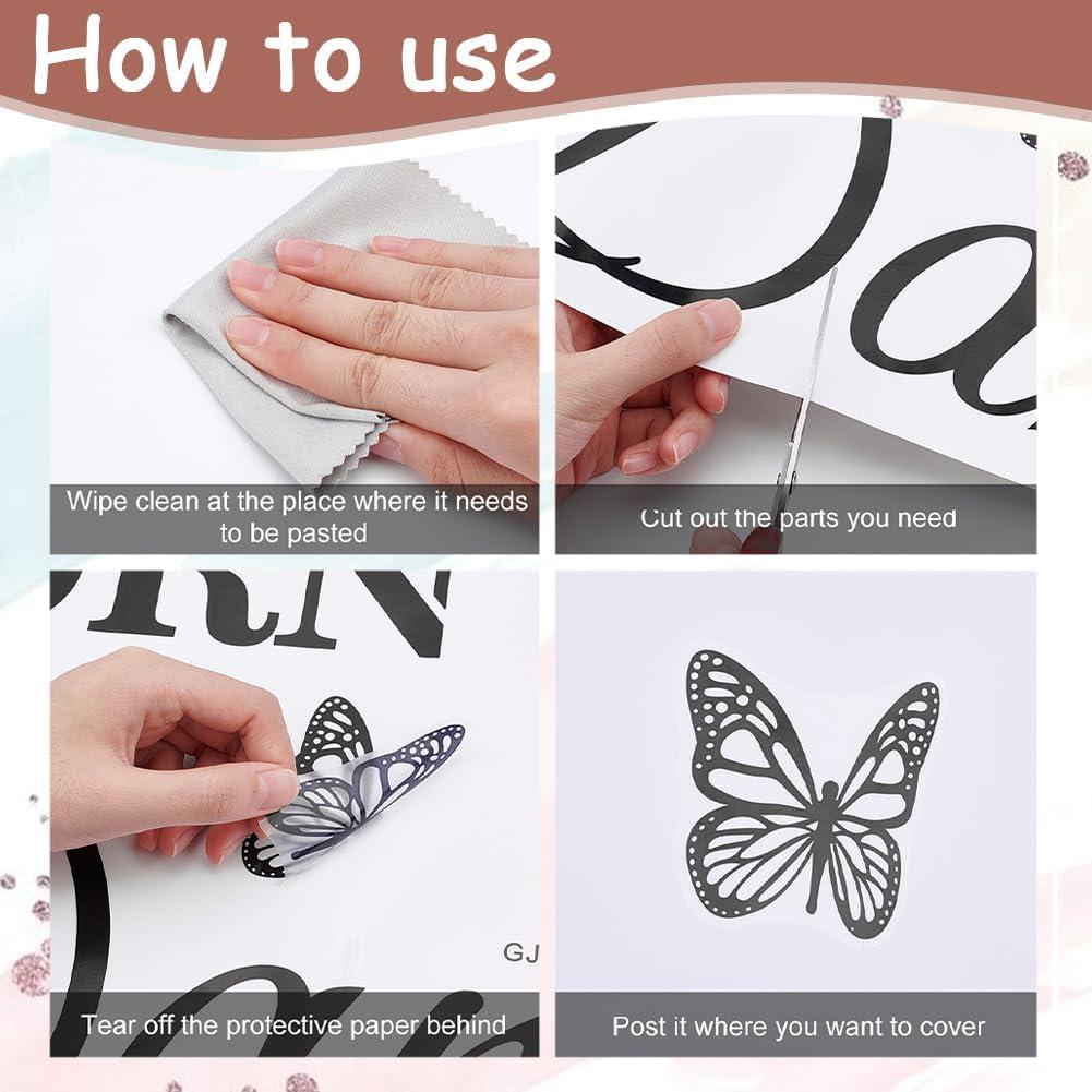 Calcomanía de Pared ANATTASOUL 88.9x39.1cm Tinta China