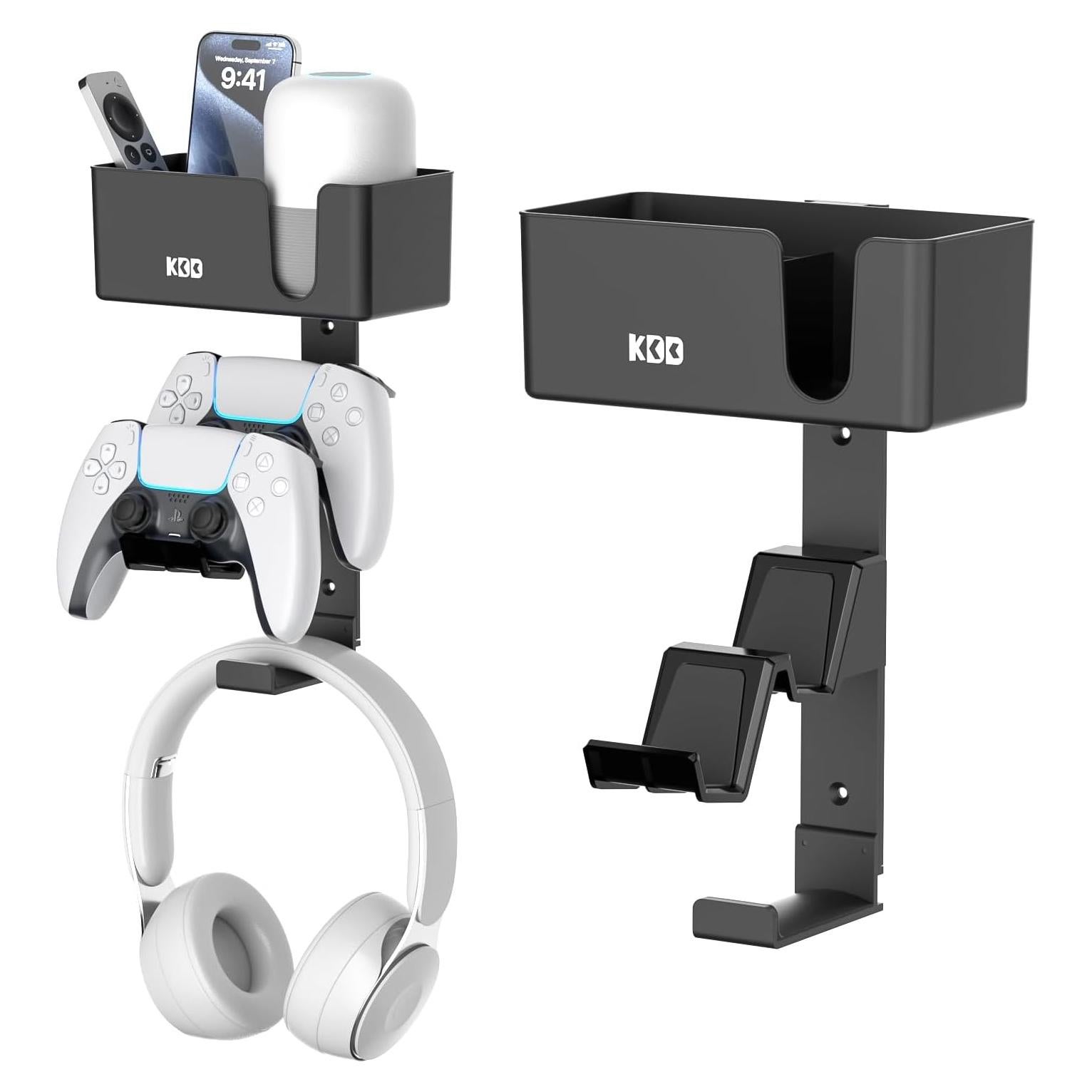 Soporte para Auriculares KDD 4 en 1 con Almacenamiento