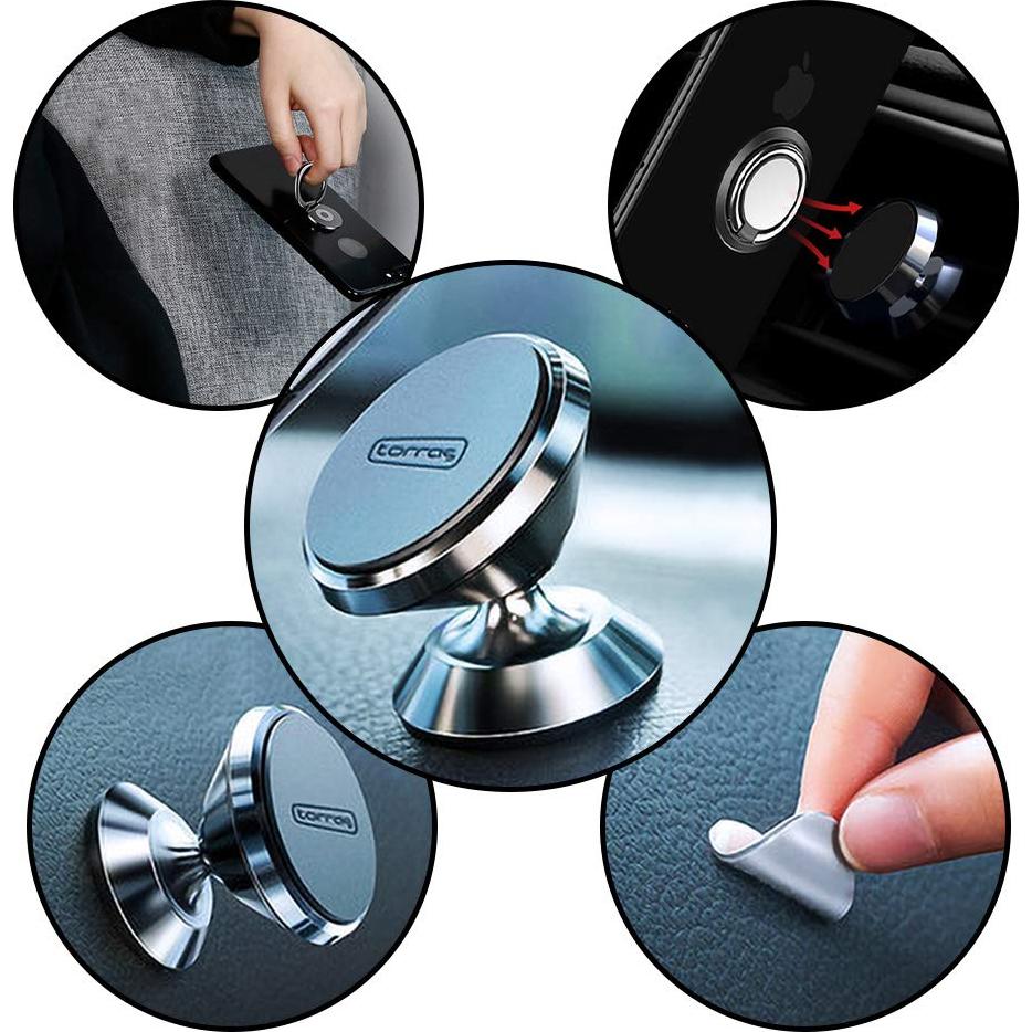 Puntos Adhesivos Transparentes BUSOHA 350 Pcs 2 cm Doble Cara