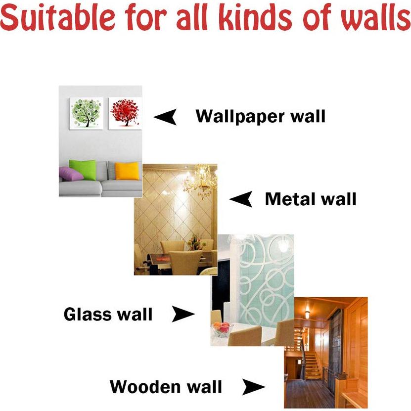 Puntos Adhesivos Transparentes BUSOHA 350 Pcs 2 cm Doble Cara