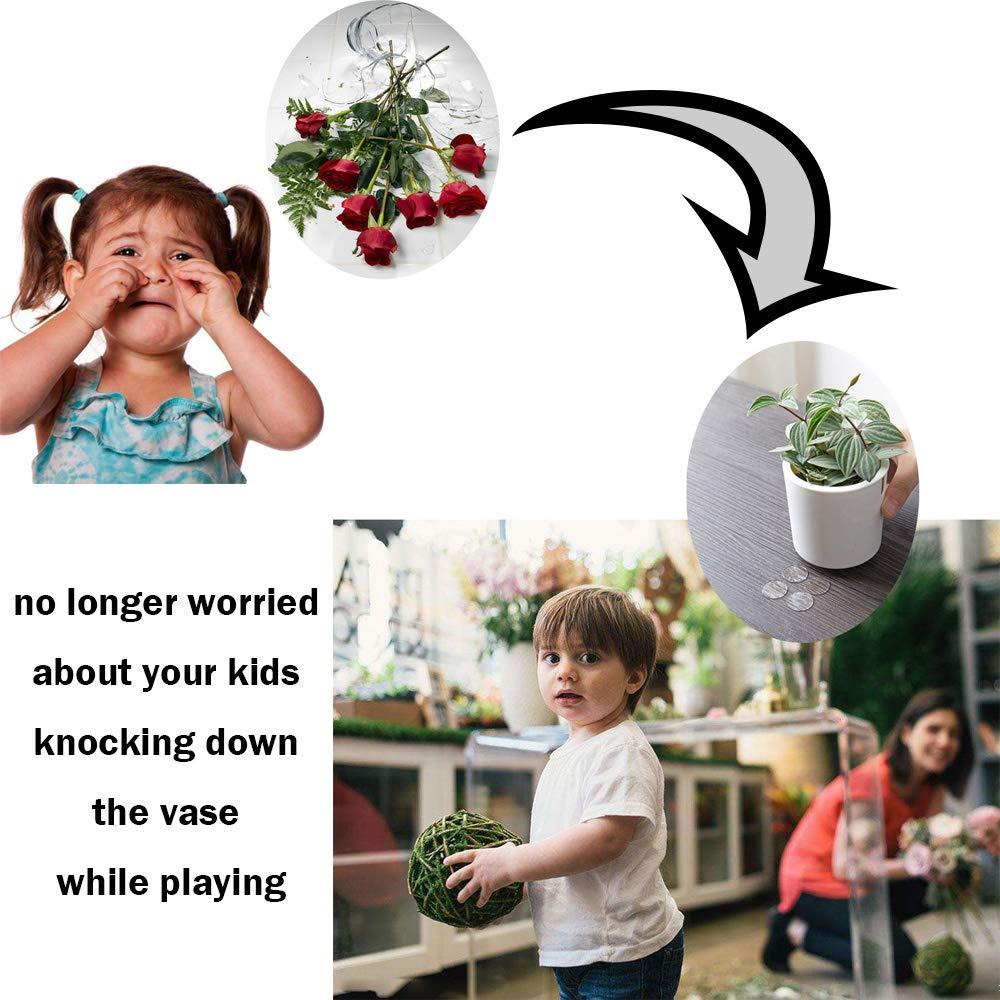 Puntos Adhesivos Transparentes BUSOHA 350 Pcs 2 cm Doble Cara