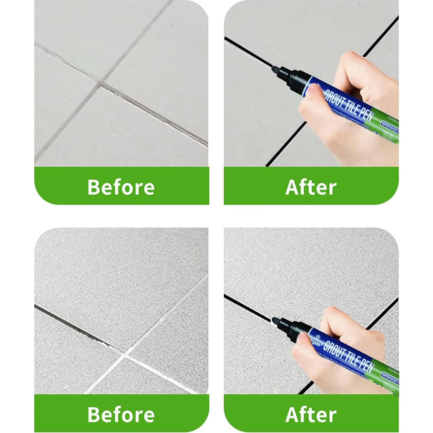 5 Bolígrafos de Reparación de Juntas de Azulejos YaoQiYou