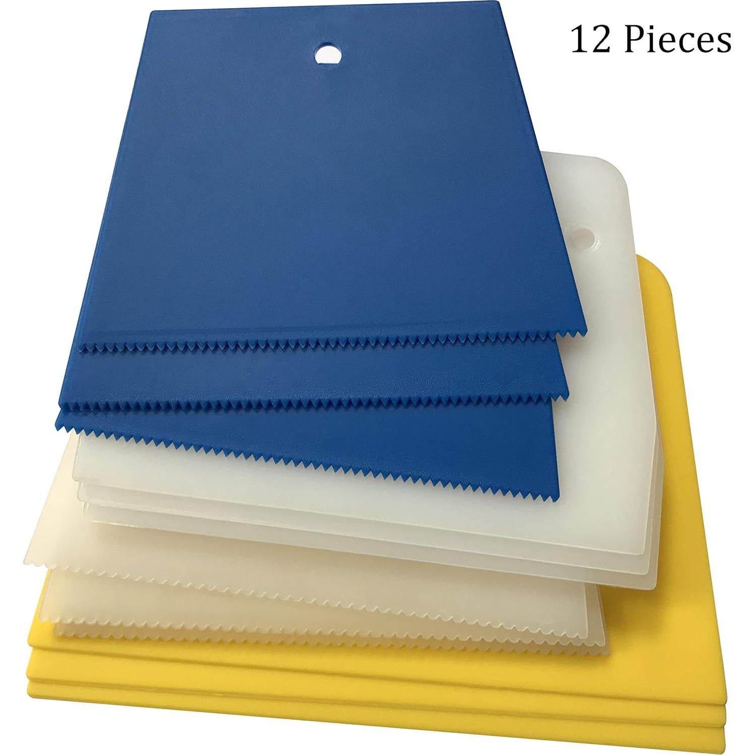 Juego de Espátulas de Plástico ZLYY - 12 Piezas Multifuncional