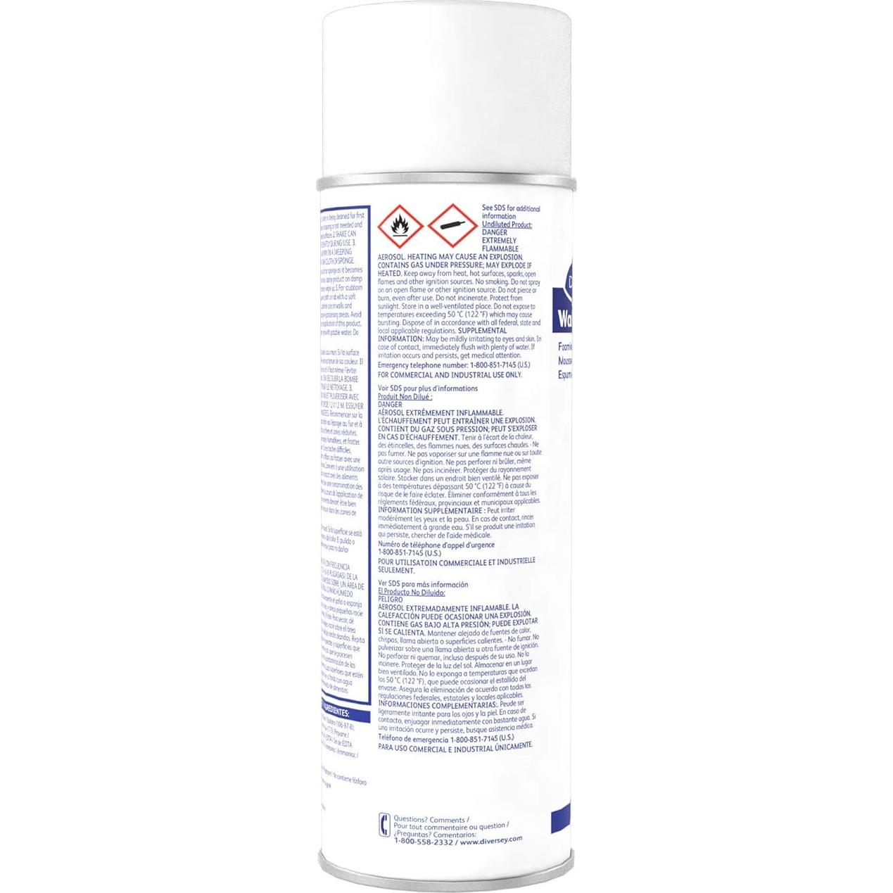 Limpiador de Paredes Espumoso Diversey 95401786 20 oz Aroma Cereza