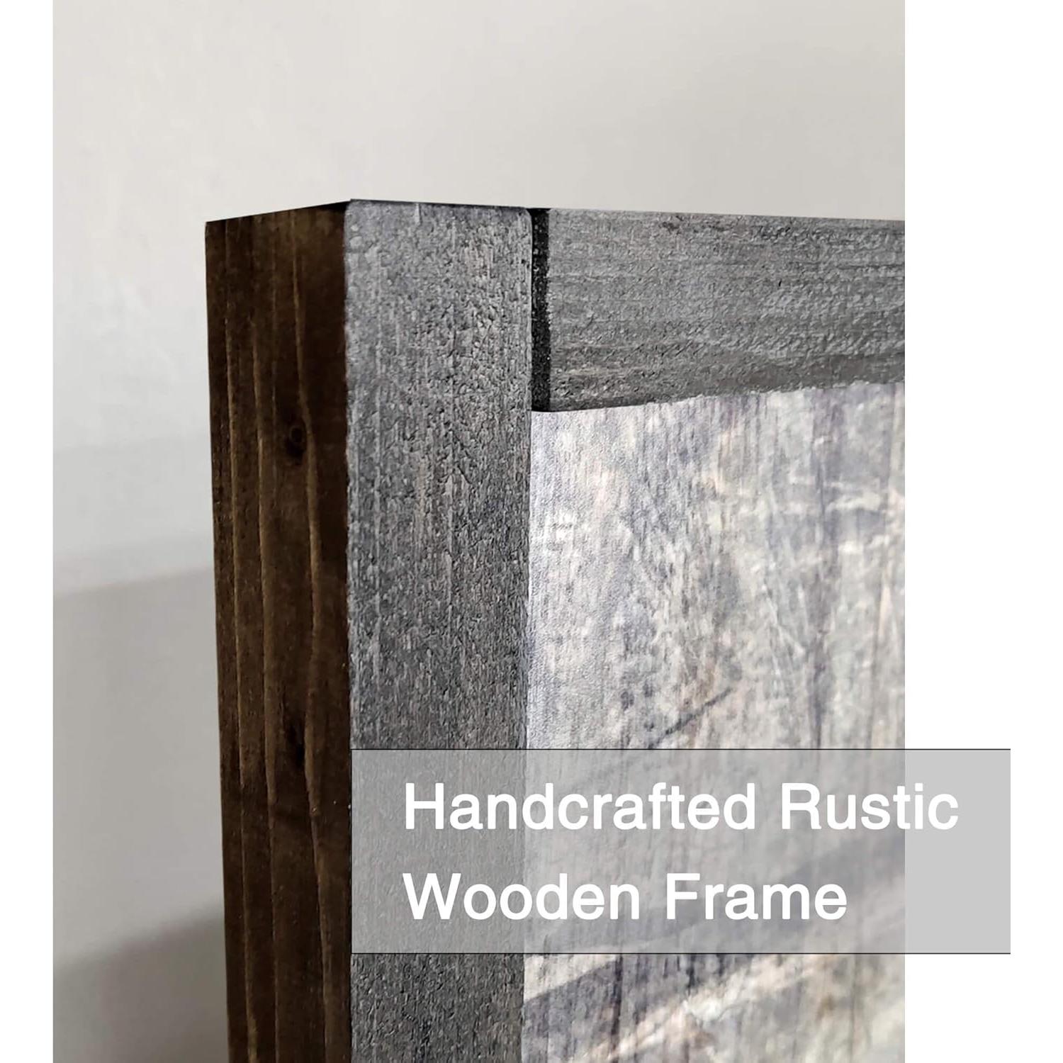 Arte de Pared de Madera Elefante Africano 91.44x60.96 cm