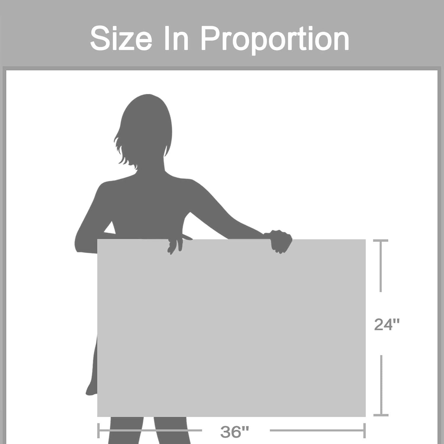 Arte de Pared de Madera Elefante Africano 91.44x60.96 cm