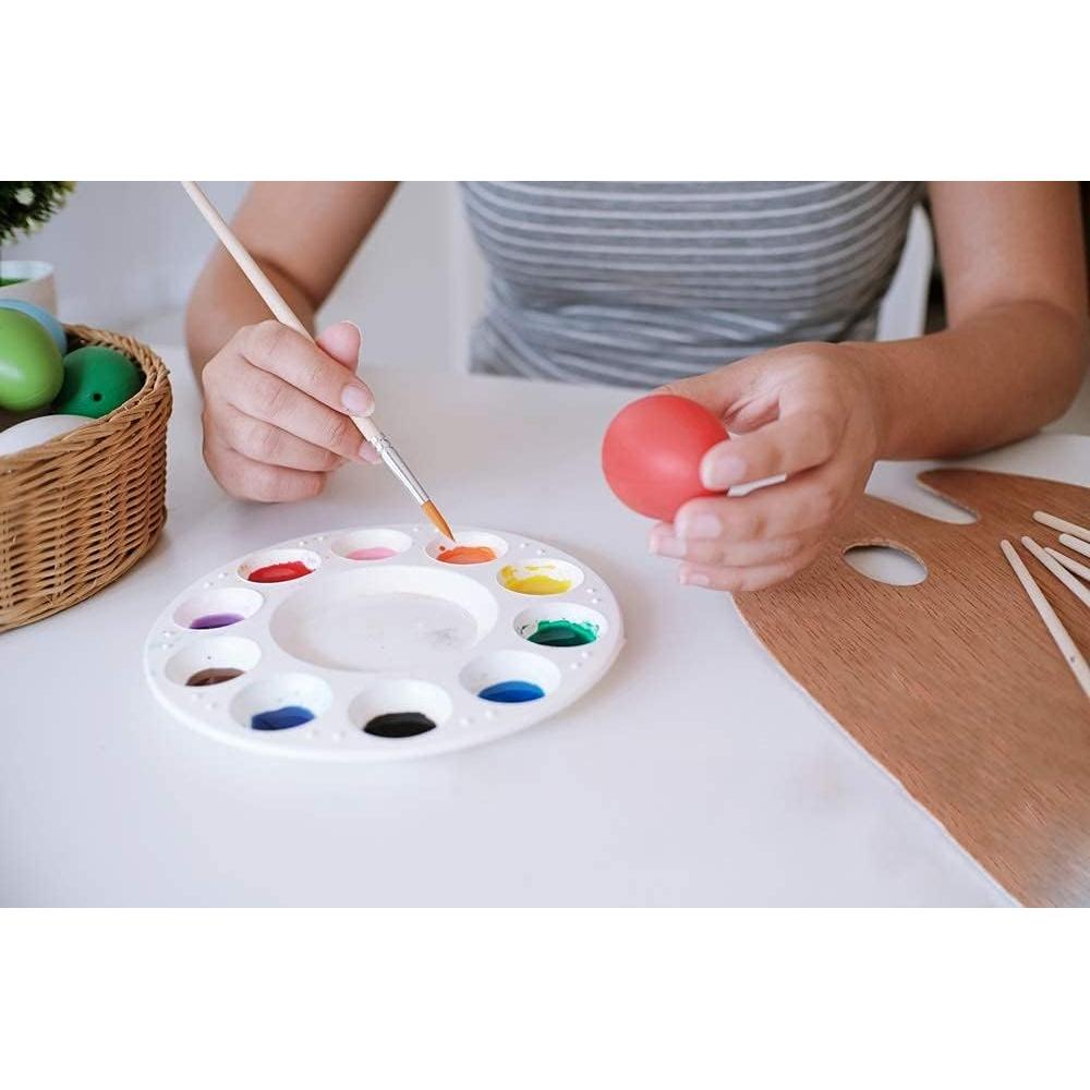 Paletas de Pintura de Plástico WNATN - 8 Piezas para Niños