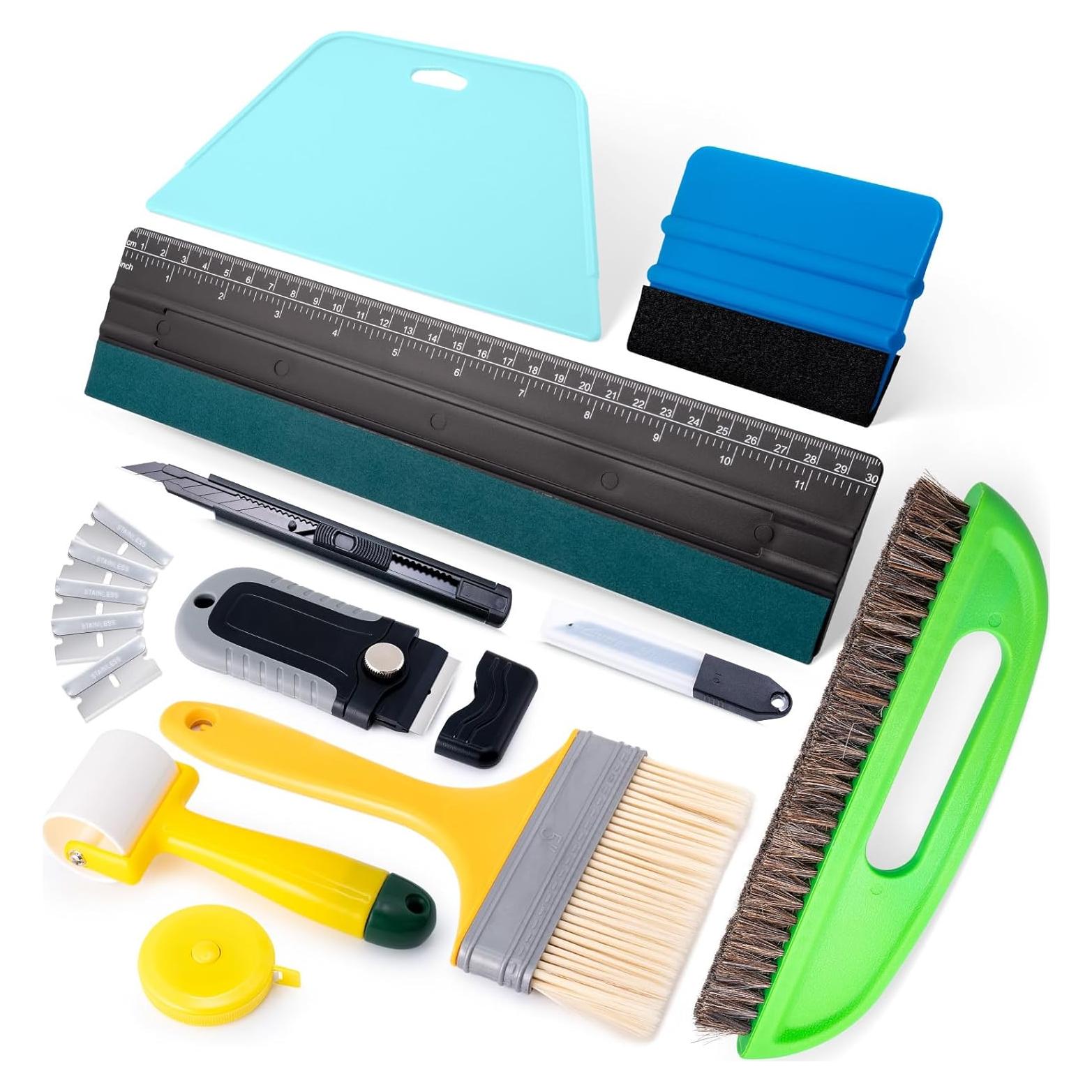 Kit de Herramientas para Papel Tapiz FOSHIO - 9 Piezas