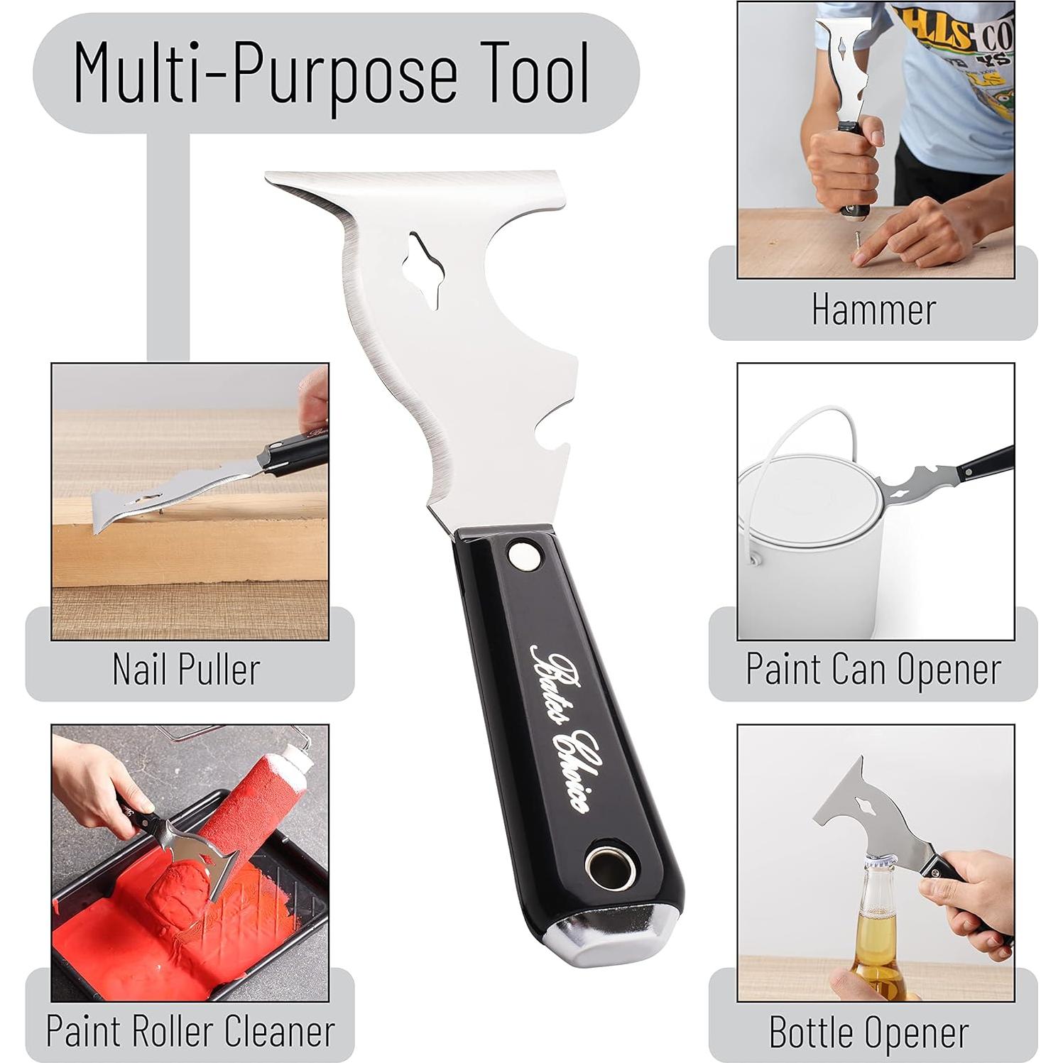 Raspador de Pintura 10 en 1 Bates Choice - Herramienta Multifuncional