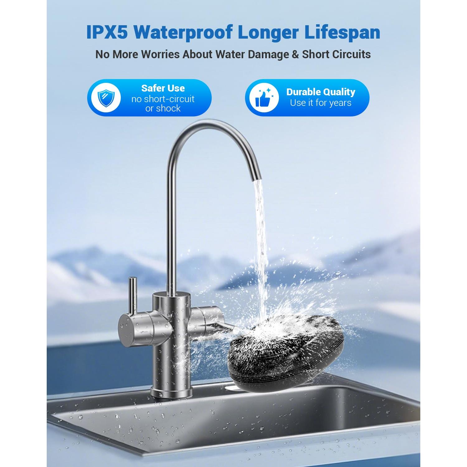 Limpiadora Ultrasónica de Retenedores WRKLLY 50kHz Portátil