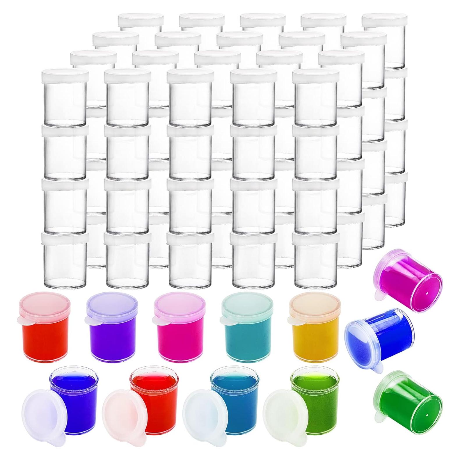Set de 100 Tazas de Plástico ZENFUN para Pintura 25ml