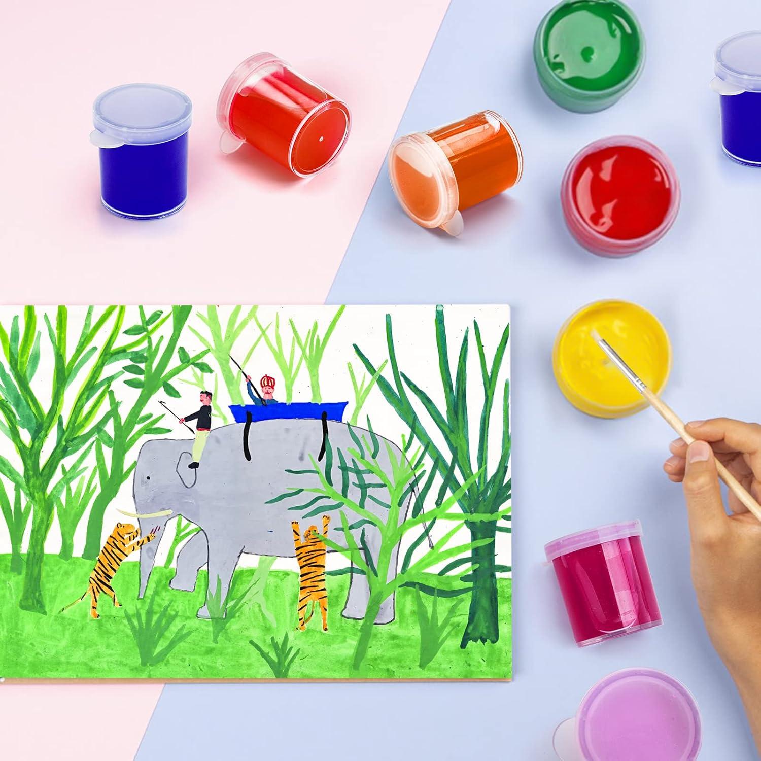 Set de 100 Tazas de Plástico ZENFUN para Pintura 25ml