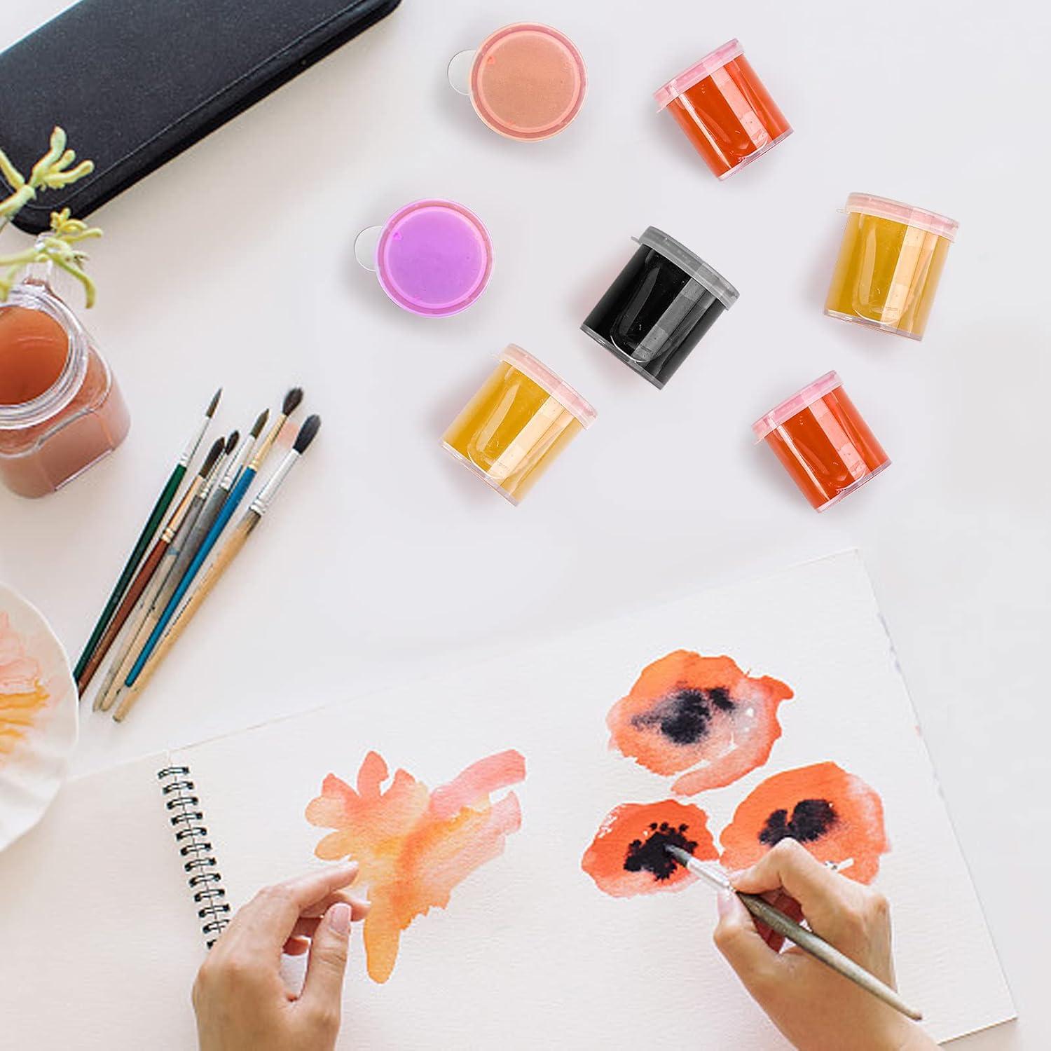 Set de 100 Tazas de Plástico ZENFUN para Pintura 25ml