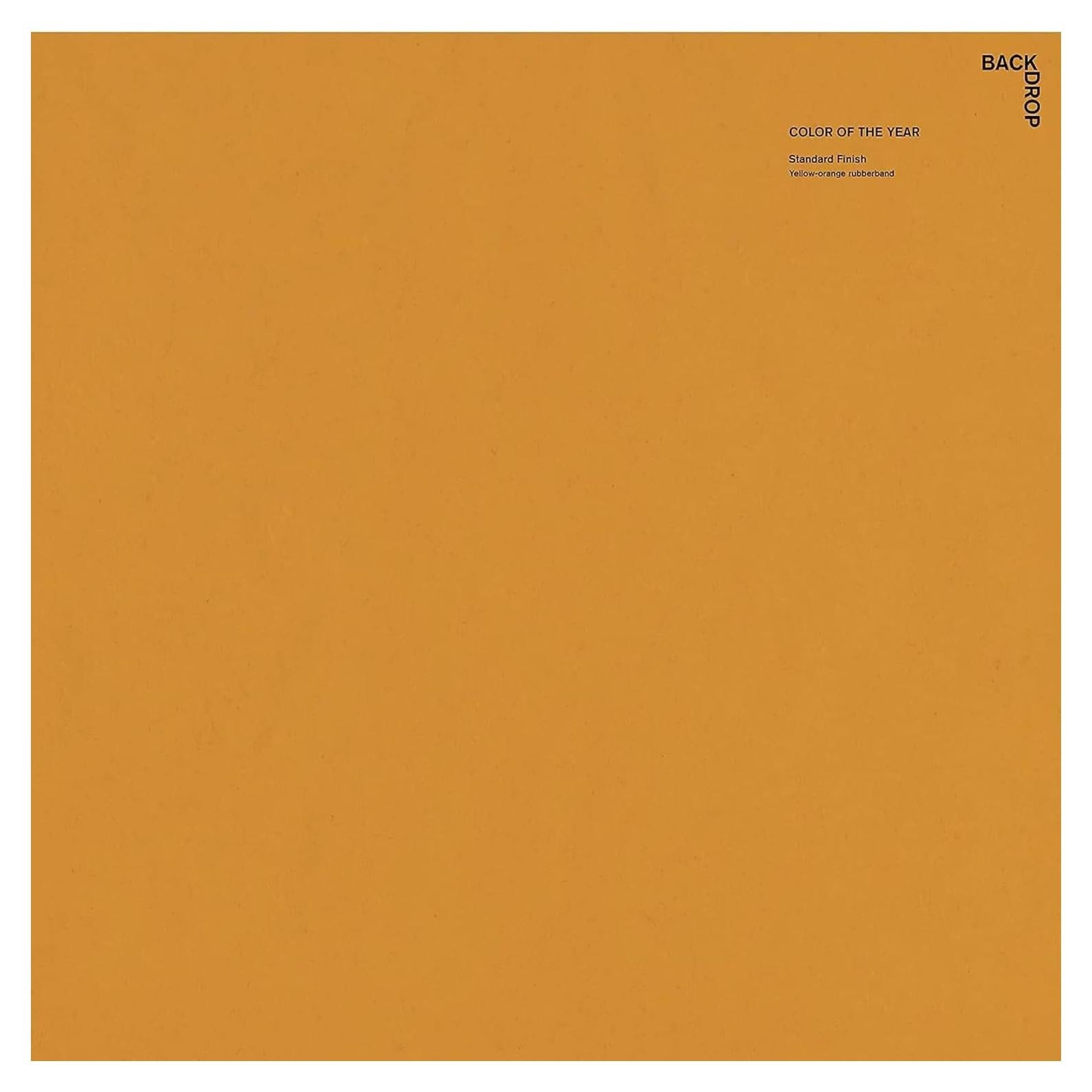 Muestra de Pintura Adhesiva BACKDROP Amarillo-naranja 30.48x30.48 cm