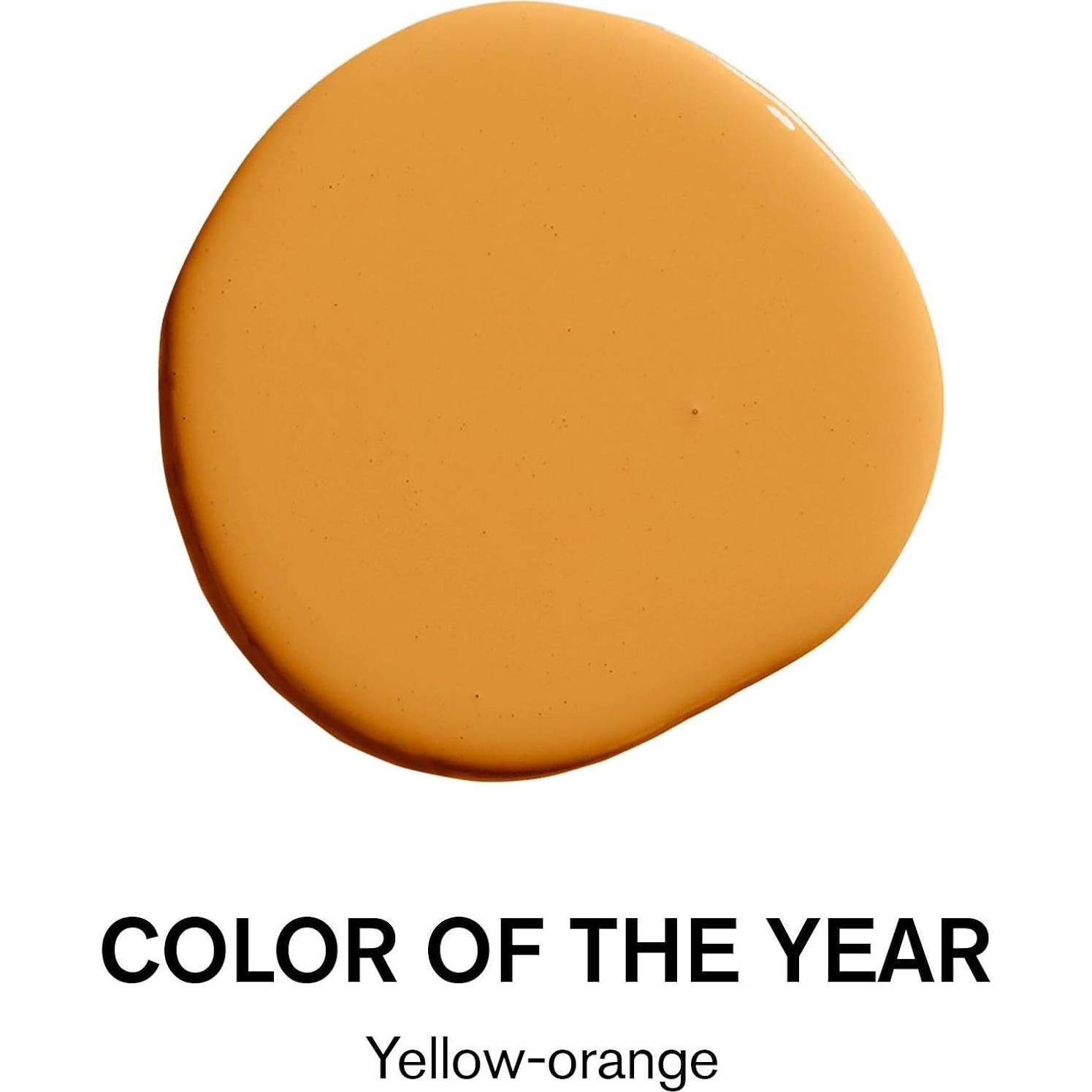 Muestra de Pintura Adhesiva BACKDROP Amarillo-naranja 30.48x30.48 cm