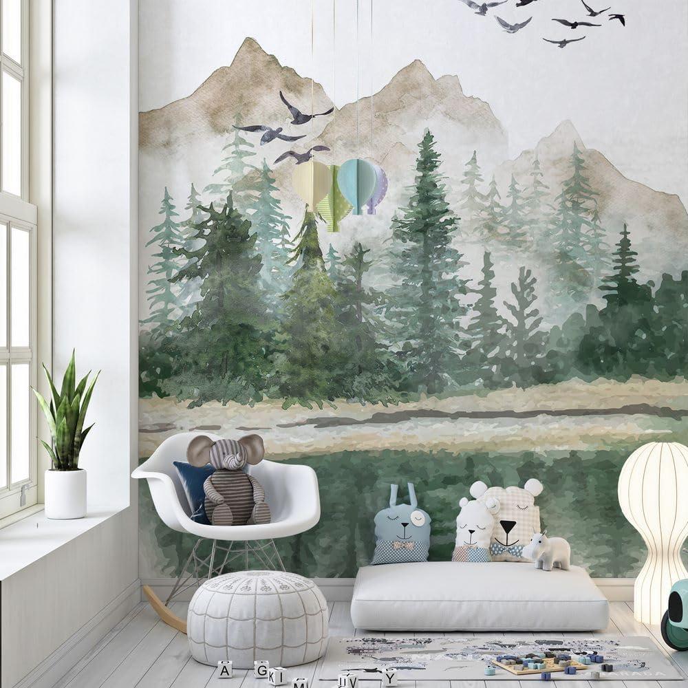 Papel Tapiz Autoadhesivo Sufeasdf Paisaje Natural 149.86x199.39 cm