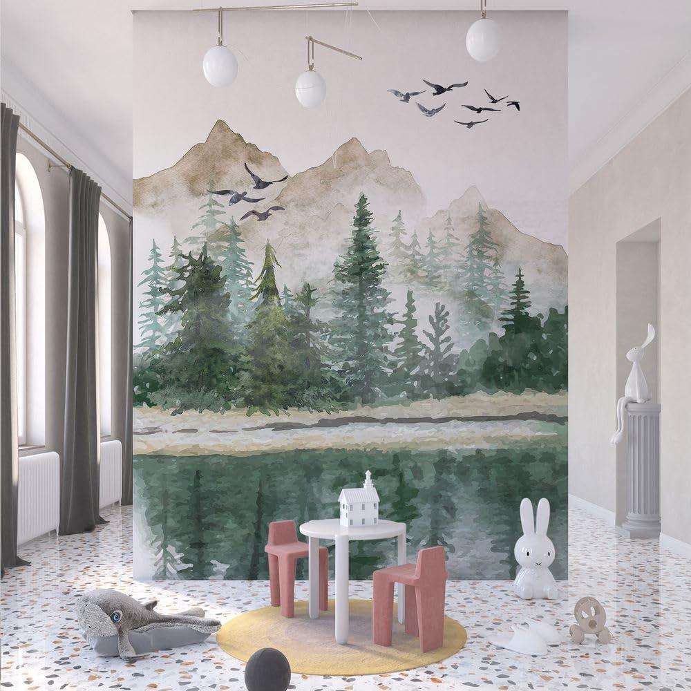 Papel Tapiz Autoadhesivo Sufeasdf Paisaje Natural 149.86x199.39 cm