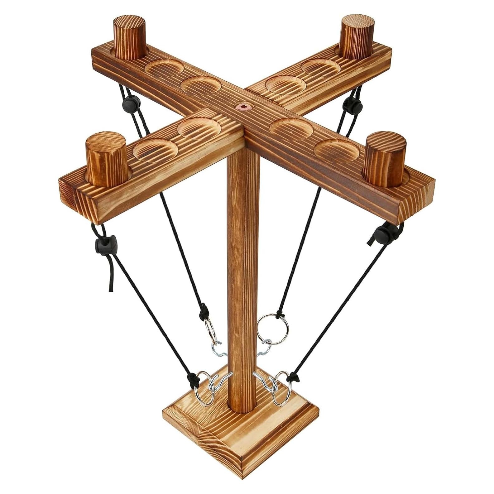 Juego de Lanzamiento de Aros Nanoable Grande para 2-4 Jugadores