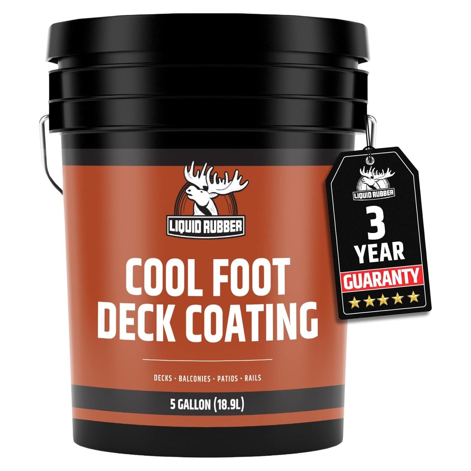 Recubrimiento Cool Foot Liquid Rubber 19 L Impermeable UV