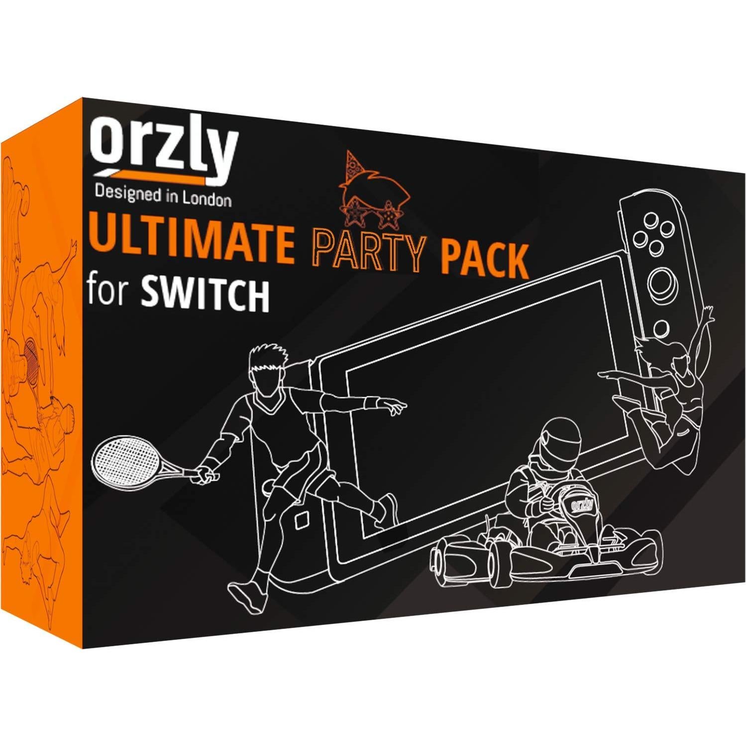 Paquete de Accesorios para Nintendo Switch Orzly 17 Piezas