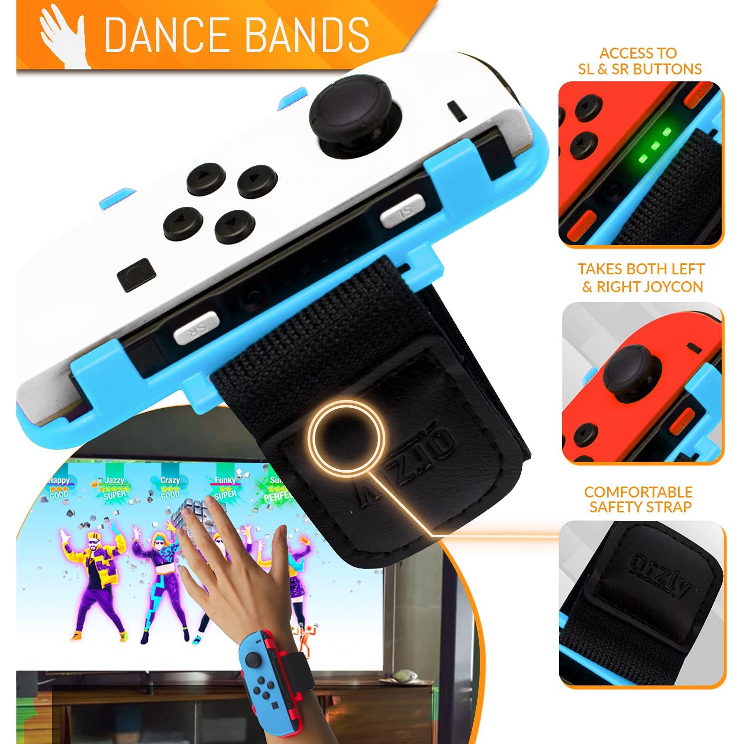 Paquete de Accesorios para Nintendo Switch Orzly 17 Piezas
